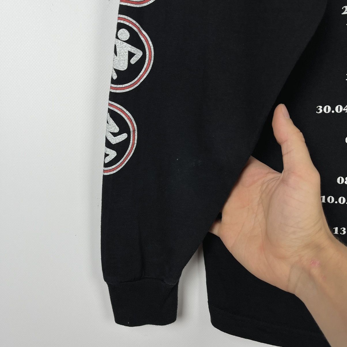 Band Tees Vintage Dirty Rotten Imbeciles DRI rare tour longsleeve 2004 Size US L / EU 52-54 / 3 - 16 Thumbnail