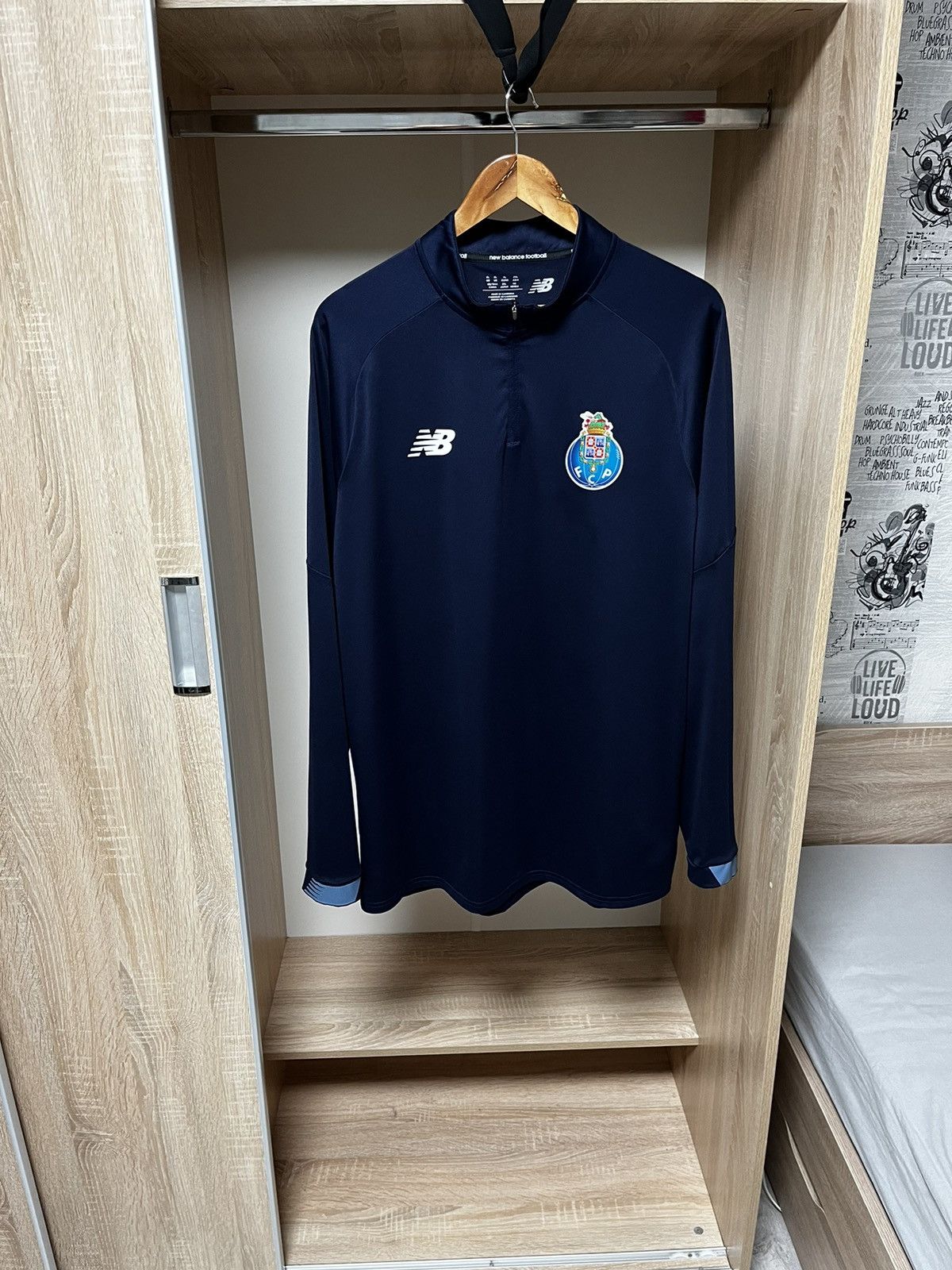 New Balance × Vintage ⚽️ FC PORTO SOCCER LONG SLEEVE KIT FOOTBALL STREETWEAR JERSEY Size US XXL / EU 58 / 5 - 3 Thumbnail