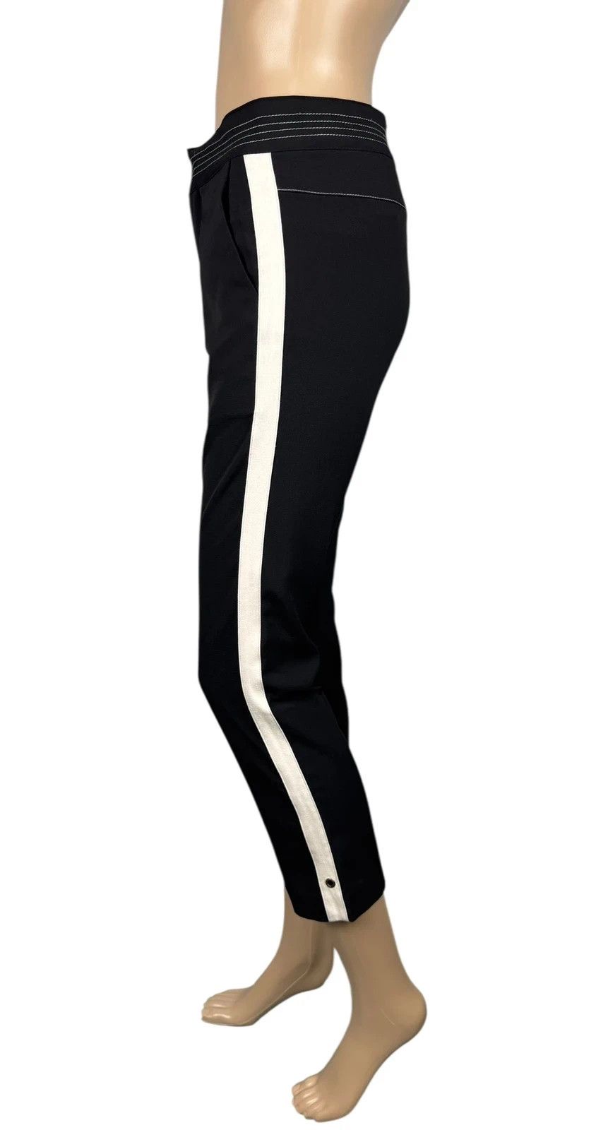 Chloe Chloe Crop Skinny Pants Viscose Acetate size 36 Size 26" / US 2 / IT 38 - 4 Thumbnail