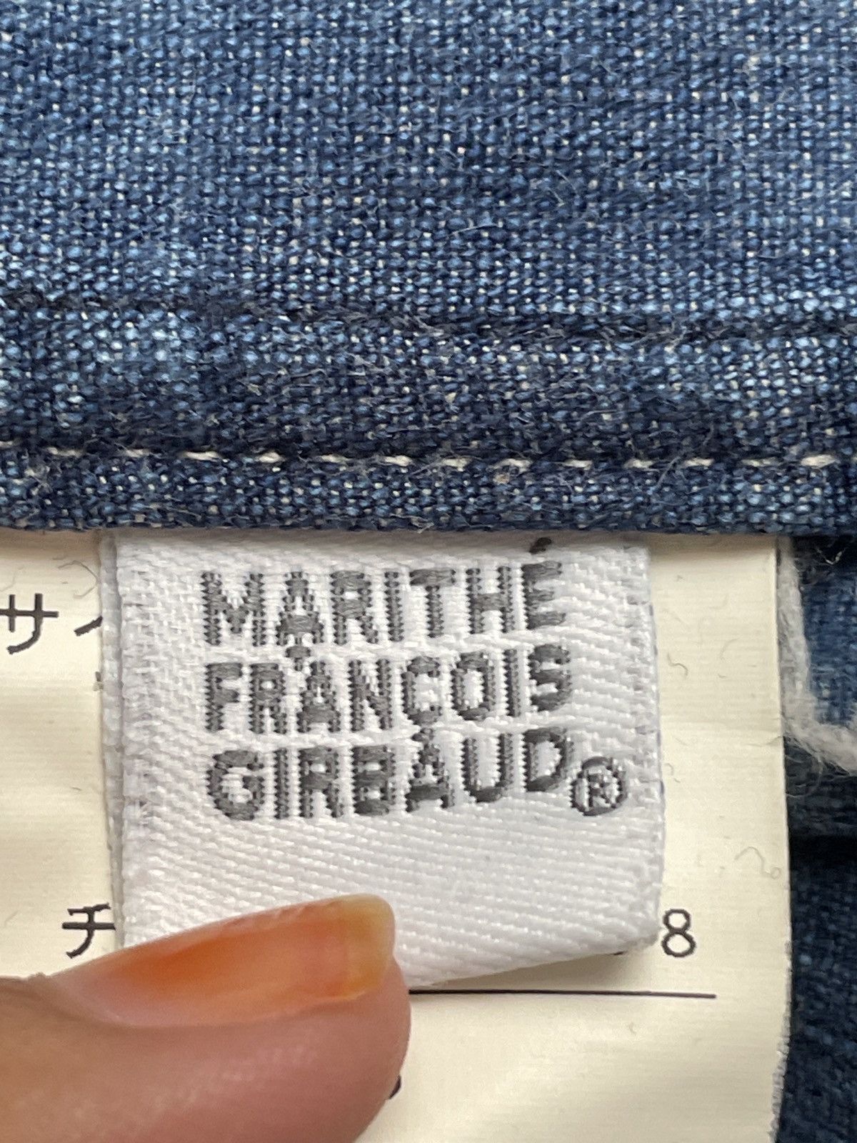 Marithe + Francois Girbaud × Vintage Vintage Japanese Brand Marithe Francois Girbaud Shirt 1990s Size US S / EU 44-46 / 1 - 10 Thumbnail