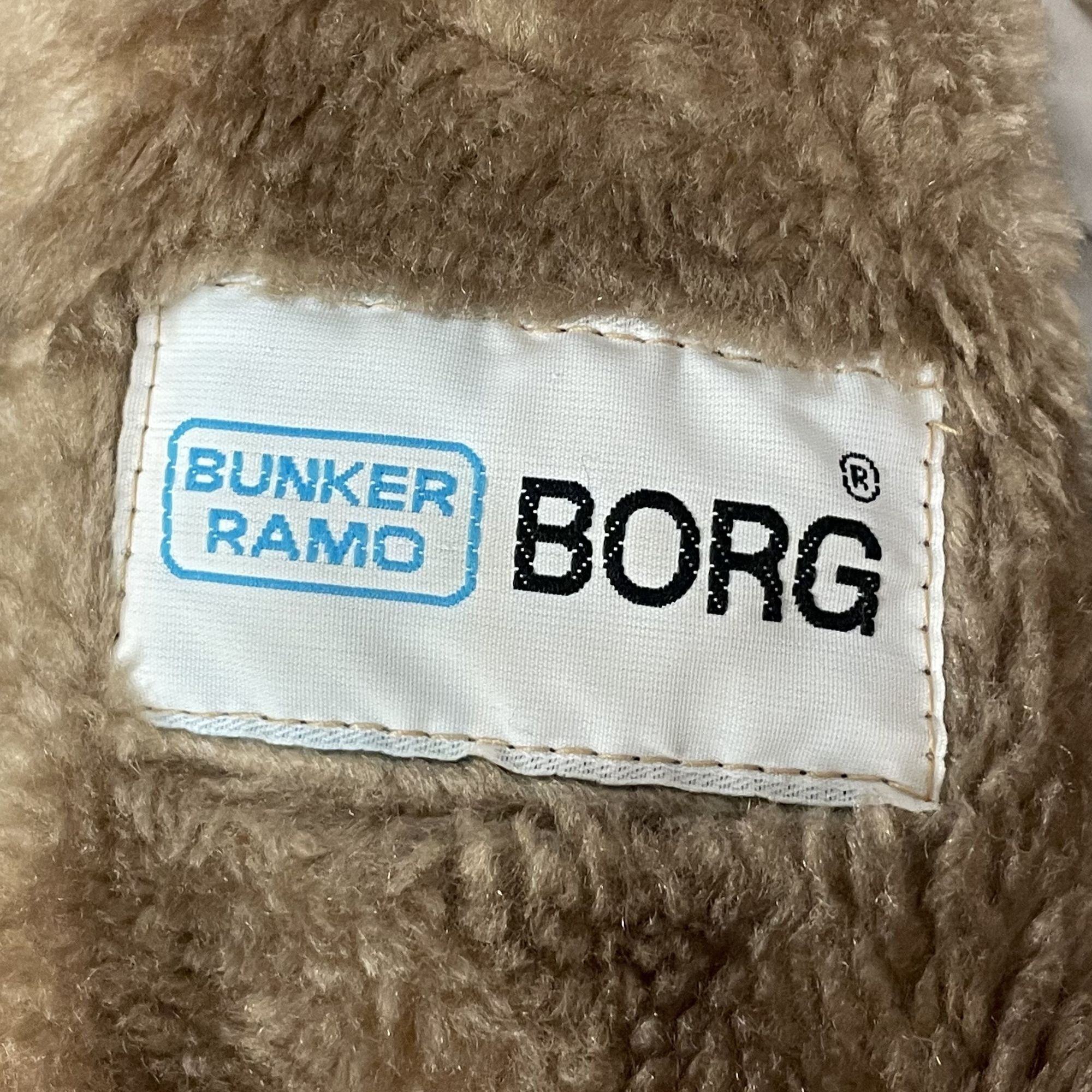 Other 70's Bunker Ramo Borg SHERPA Nubuck Leather Suede Jacket L Size US XL / EU 56 / 4 - 5 Thumbnail