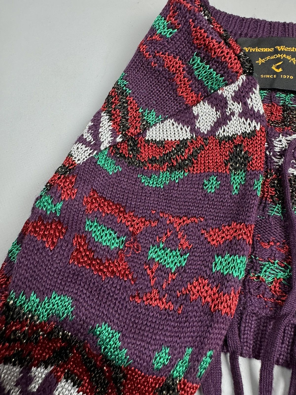 Vivienne Westwood Vivienne Westwood Anglomania wool/acrylic bolero size 42 US8 Size M / US 6-8 / IT 42-44 - 4 Thumbnail