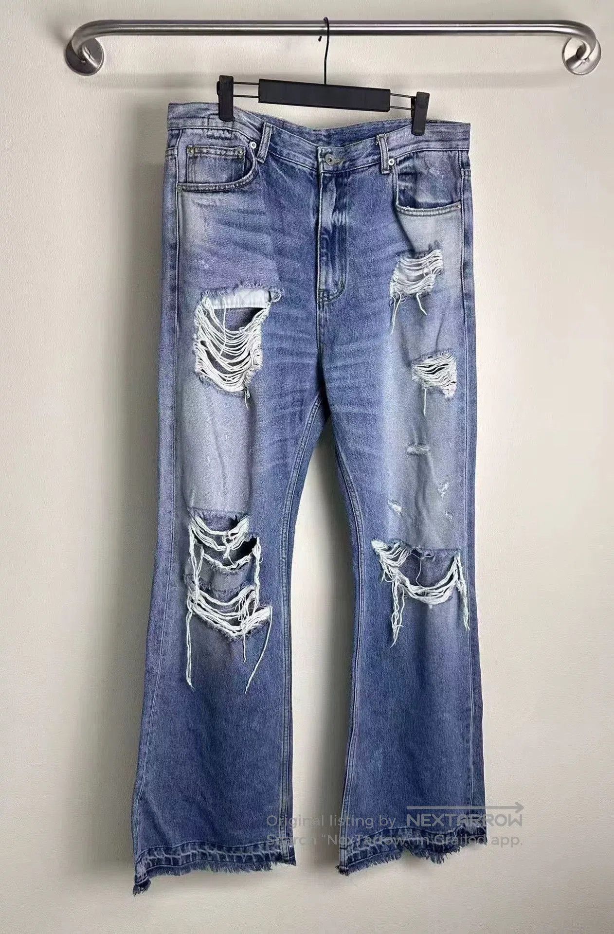 Other Undermycar Emostanceclub Distressed Jeans. Size US 26 / EU 42 - 1 Thumbnail