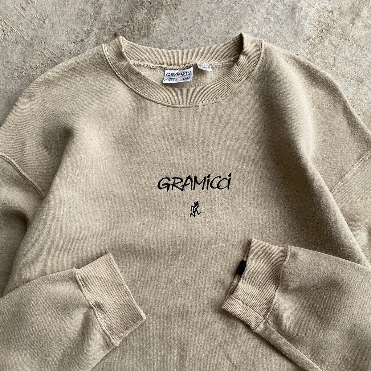 Gramicci GRAMICCI Embroidery Centre Logo Sweatshirt Size US M / EU 48-50 / 2 - 2 Thumbnail
