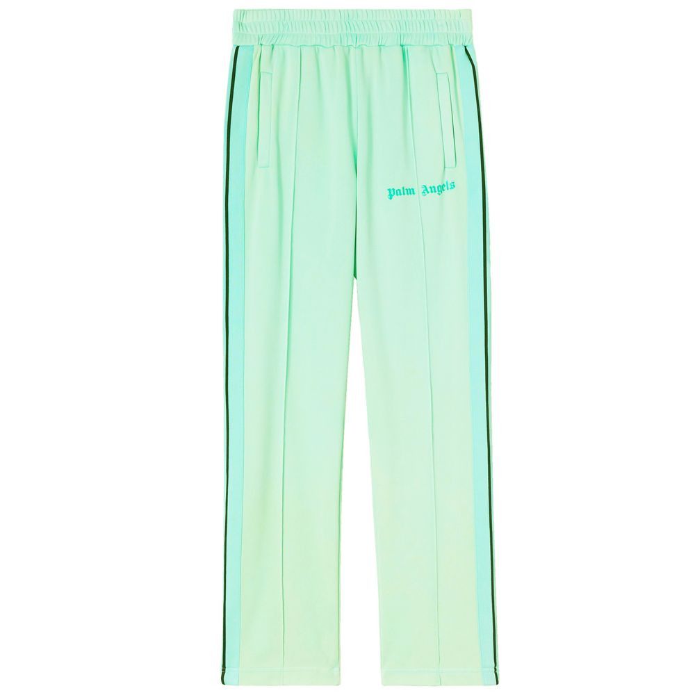 Palm Angels o1y0325 Logo Jogger & Sweatpant in Light Green Size US 30 / EU 46 - 1 Thumbnail