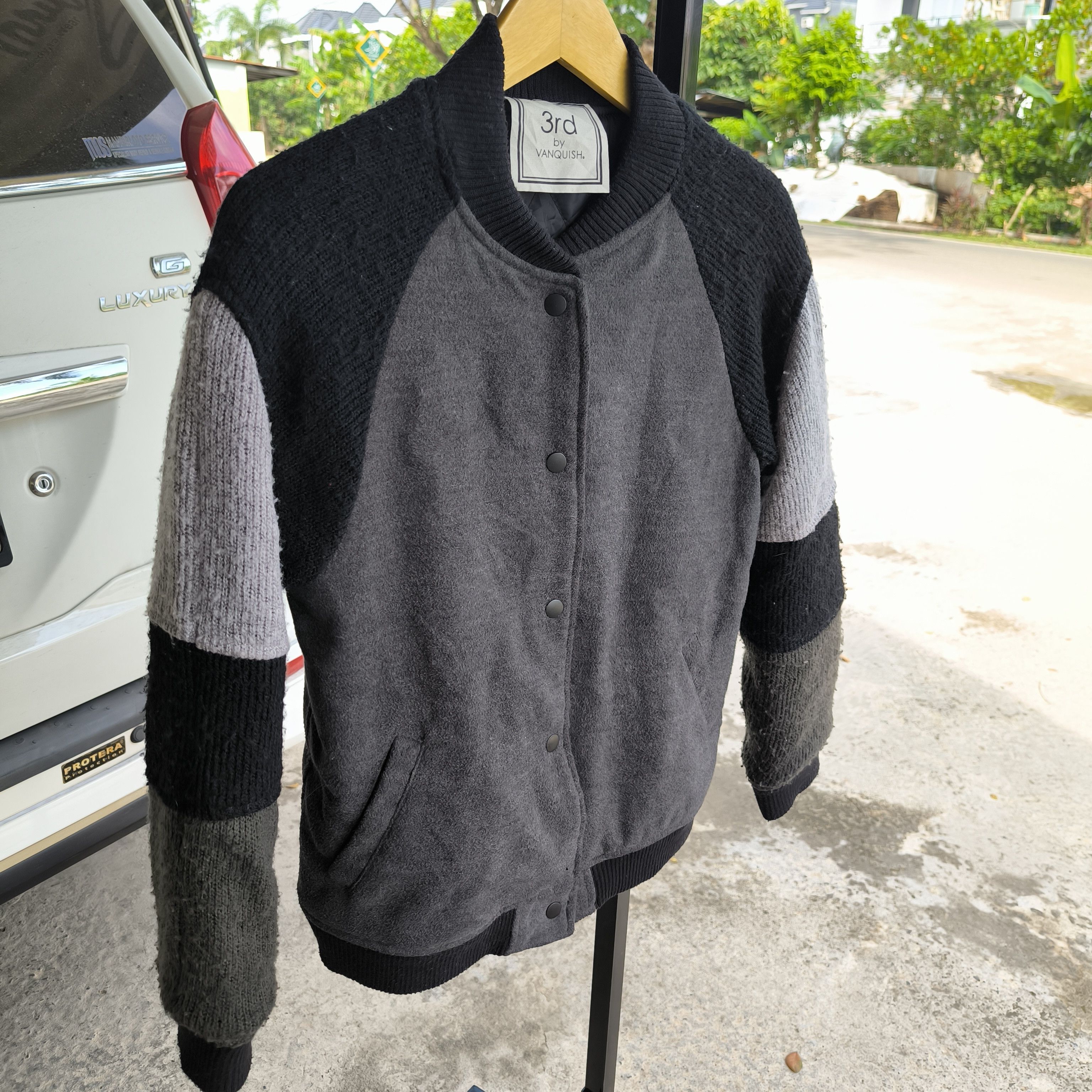 Vanquish Vintage Vanquish bomber wool jacket Size US S / EU 44-46 / 1 - 3 Thumbnail