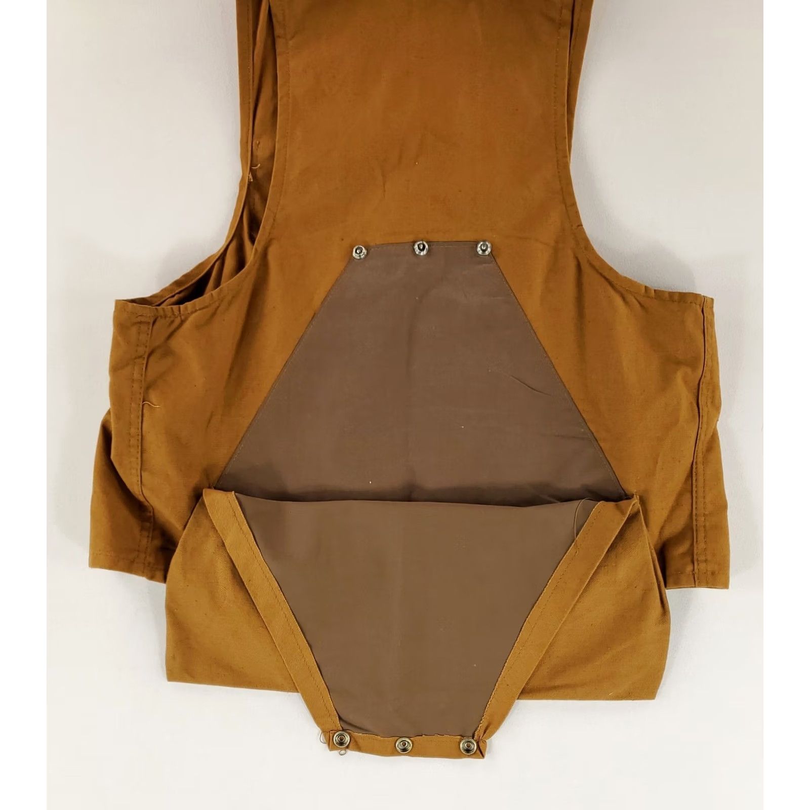 Vintage Winchester Trailblazer Vest Brown Mens M Shooting Hunting Canvas Cotton Vest M Mens Brown Size US M / EU 48-50 / 2 - 4 Thumbnail