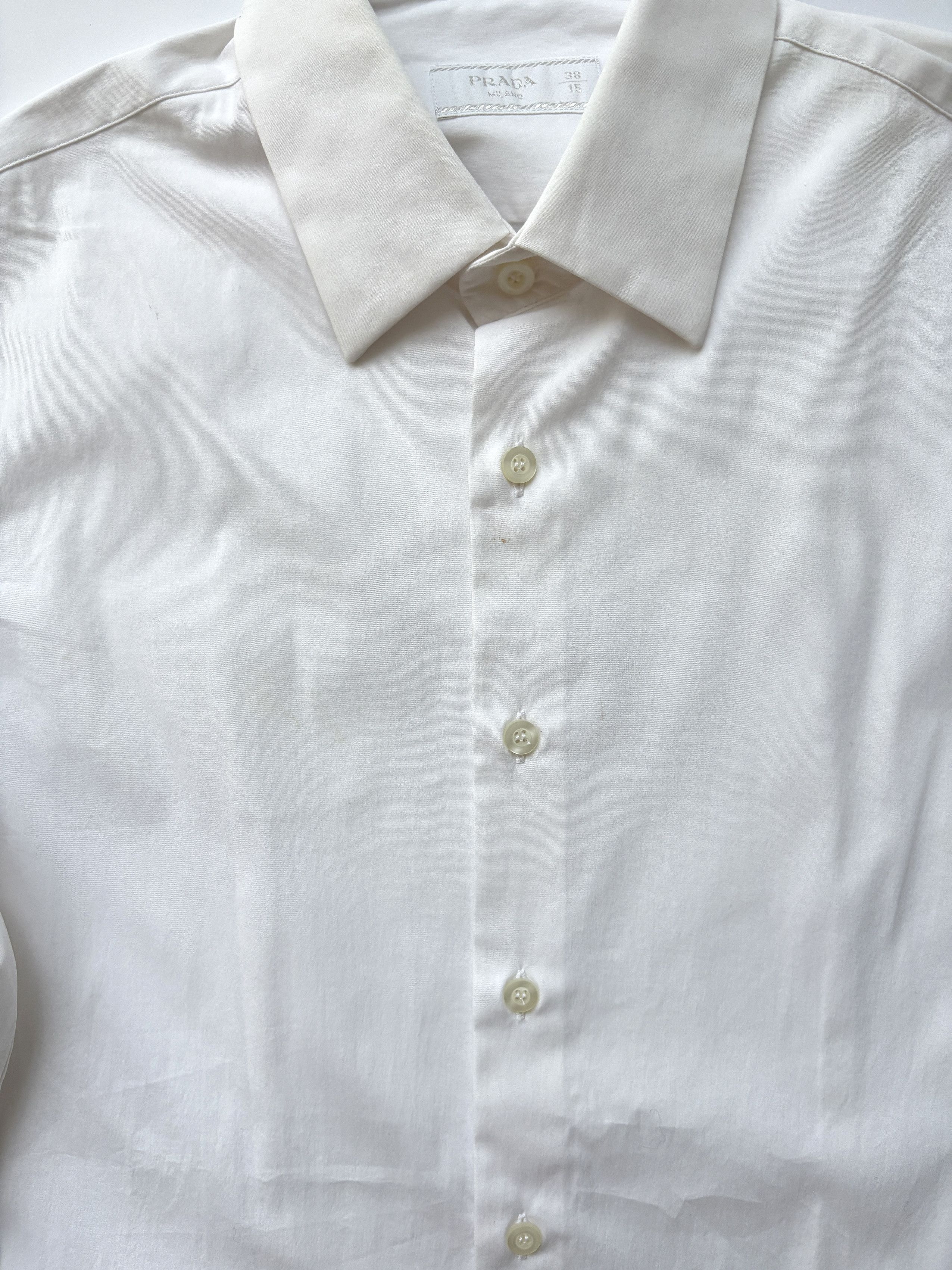 Prada ⚡️QUICK SALE⚡️2018 Prada White Shirt Size US S / EU 44-46 / 1 - 9 Thumbnail