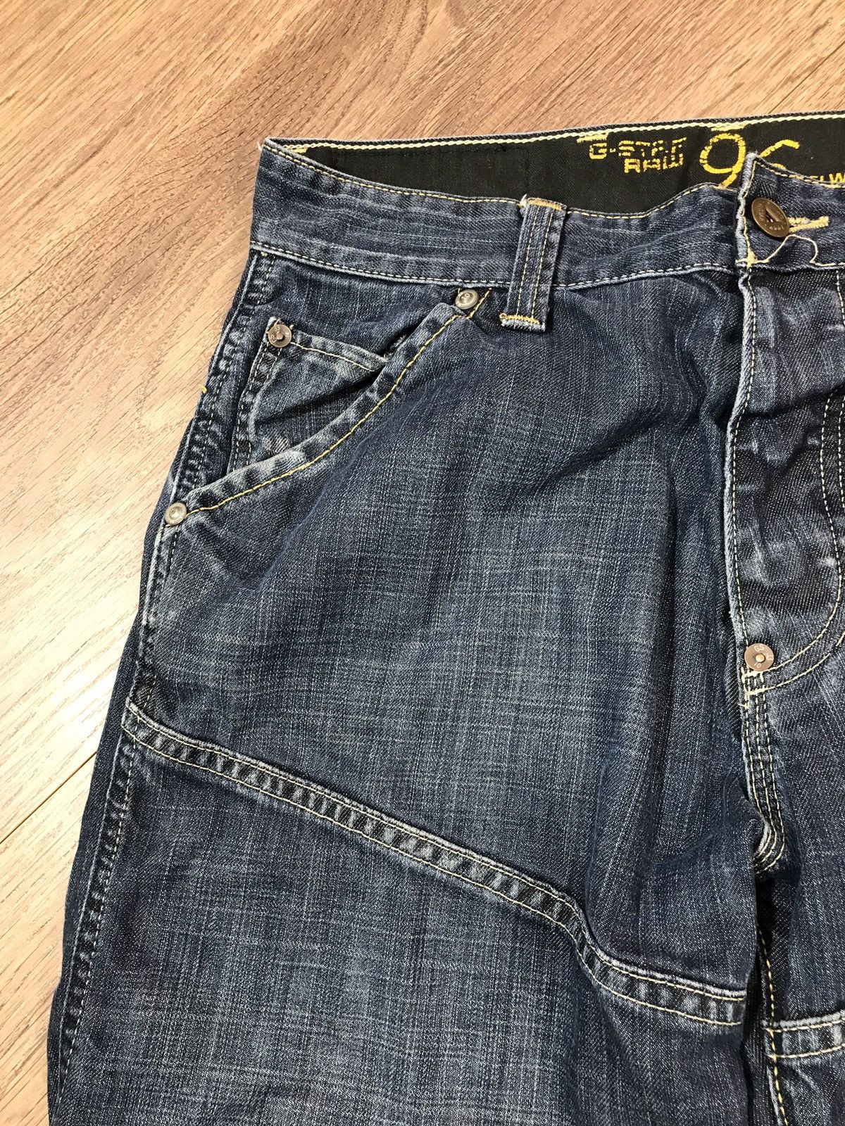 G-Star Vintage G Star Raw Distressed denim pants Jeans Size US 32 / EU 48 - 4 Thumbnail