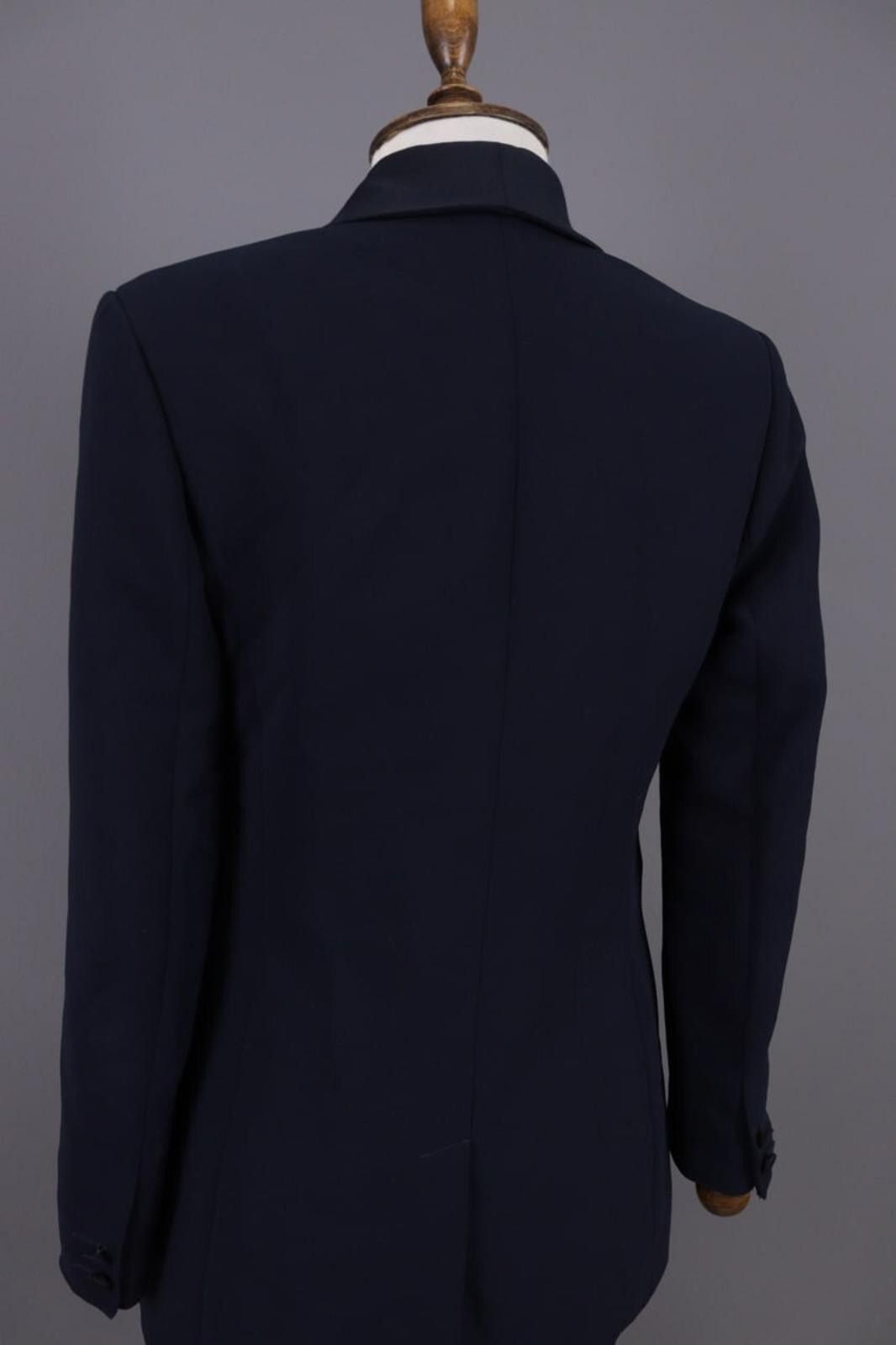 Designer Claudie Pierlot Navy Ont Button Business Jacket Size 36 Size M / US 6-8 / IT 42-44 - 12 Thumbnail