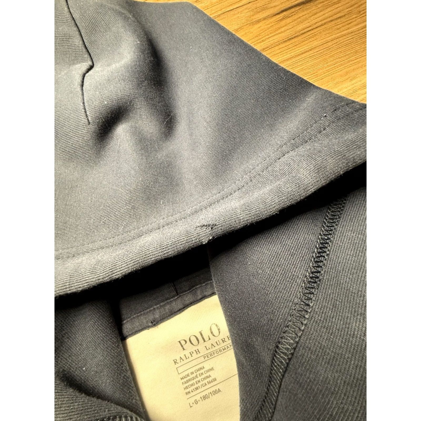 Ralph Lauren Polo Ralph Lauren Hoodie White Navy Double-Knit Jacquard Hoodies Mens Large Size US L / EU 52-54 / 3 - 6 Thumbnail