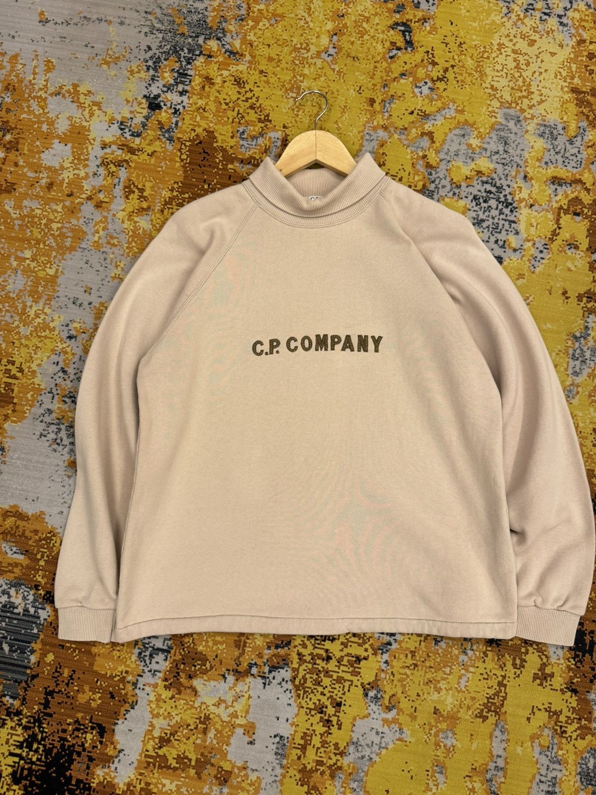 【新品】C.P. COMPANY Simple embroidery sweat Cp company sweatshirt embroidery