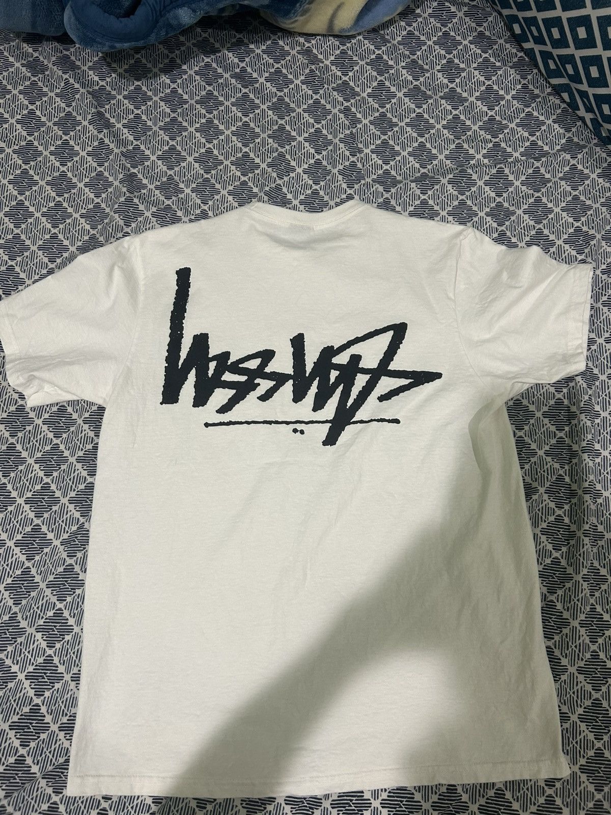 Stussy Rare flipped stussy tee Size US M / EU 48-50 / 2 - 2 Thumbnail