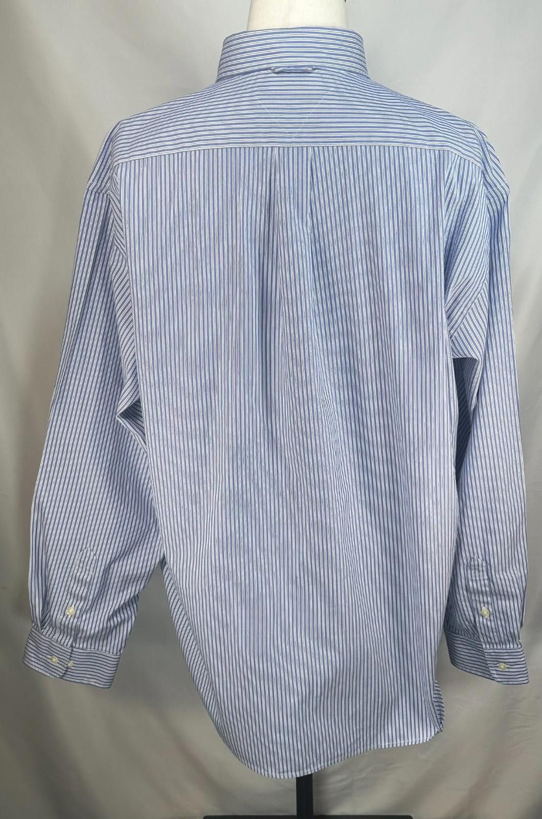 Tommy Hilfiger Tommy Hilfiger 100% Cotton Oxford Button Up Blue Mens XL Size US XL / EU 56 / 4 - 2 Thumbnail