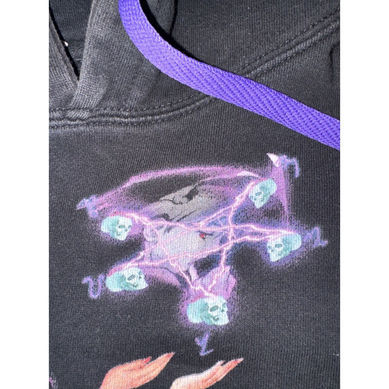 Vintage VINTAGE Anime Succubicity Hoodie Black L Mens Pullover Heavyweight - Note: Original title contains no vintage indicator; removing. Size US L / EU 52-54 / 3 - 3 Thumbnail
