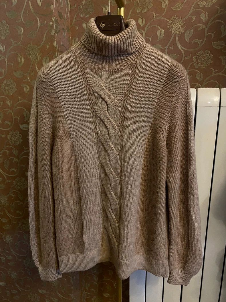 Loro Piana LoroPiana Baby Camel Turtleneck Sweater Size US M / EU 48-50 / 2 - 1 Thumbnail