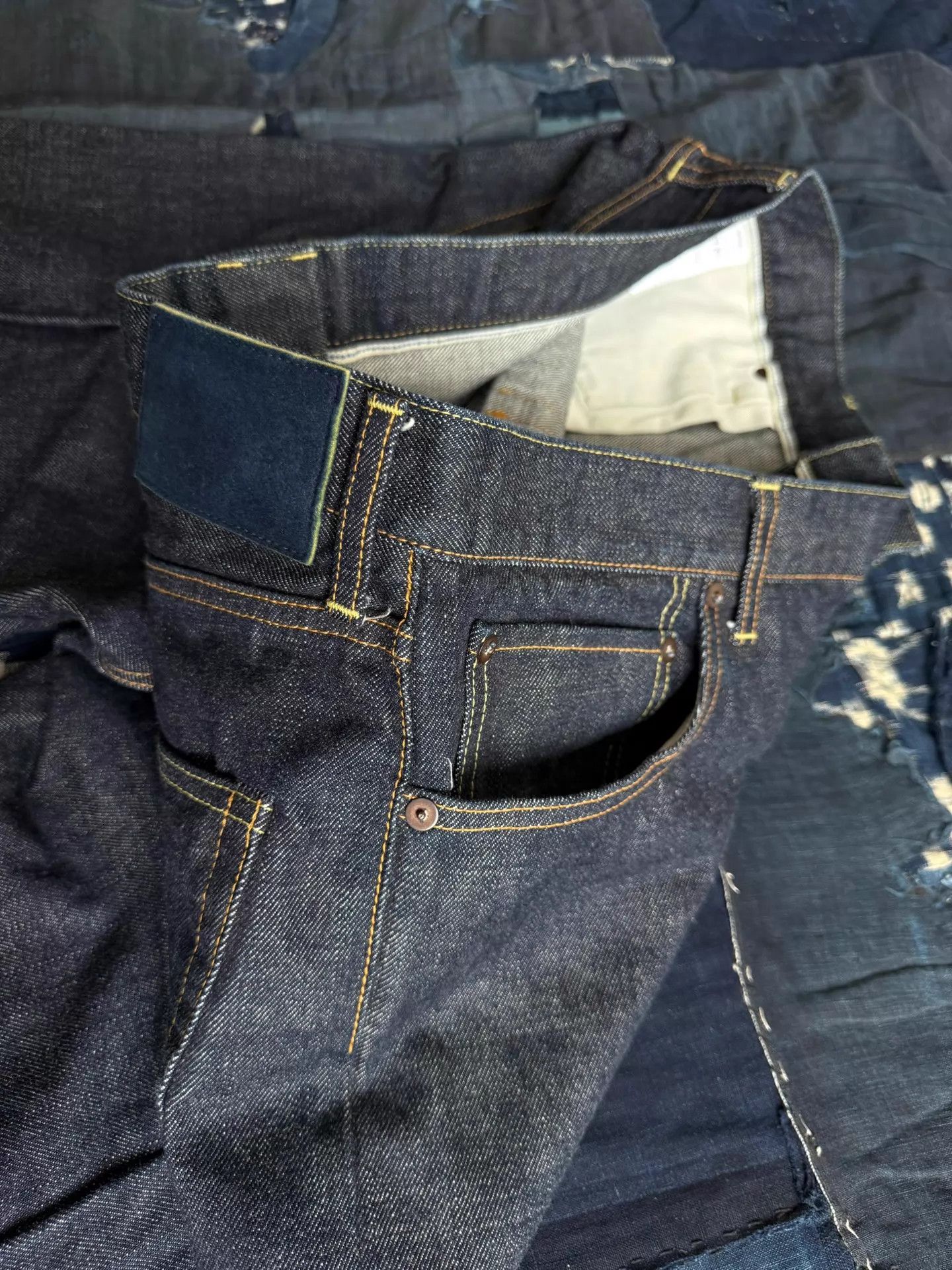 Visvim visvim 21aw spot journeyman pants tacked washed raw denim 3 Size US 34 / EU 50 - 6 Thumbnail