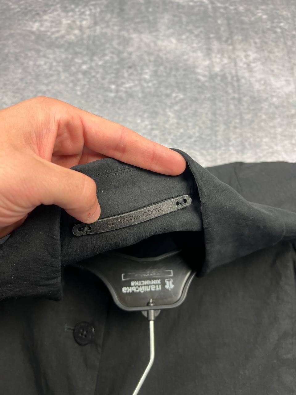 Annette Gortz × Designer annette gortz linen black blazer jacket size 40 Size M / US 6-8 / IT 42-44 - 7 Thumbnail