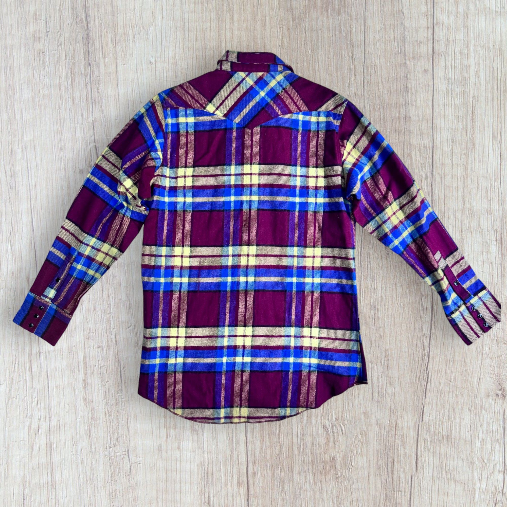 Wrangler NWT Deadstock Vintage 80s WRANGLER Flannel Shirt MW5141M Size US M / EU 48-50 / 2 - 6 Thumbnail