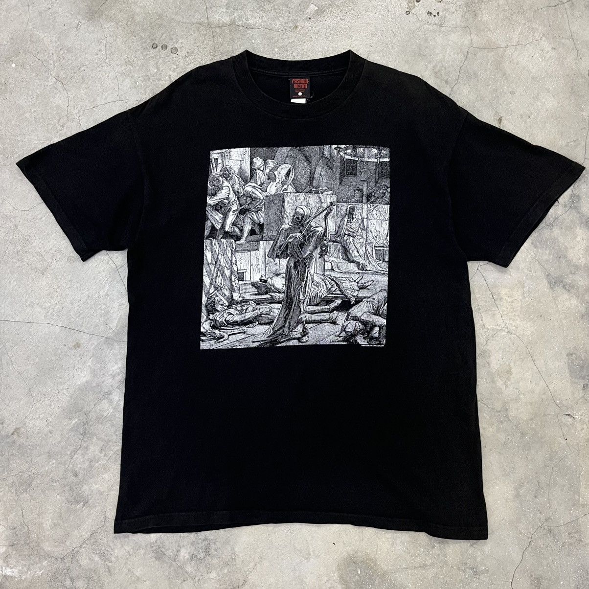 Fashion Victim Vintage Death As A Strangler Fashion Victim T-Shirt Size US L / EU 52-54 / 3 - 1 Thumbnail