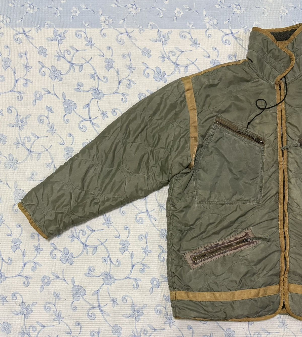 Avirex Avirex Quilted Sherpa Jacket Size US M / EU 48-50 / 2 - 2 Thumbnail