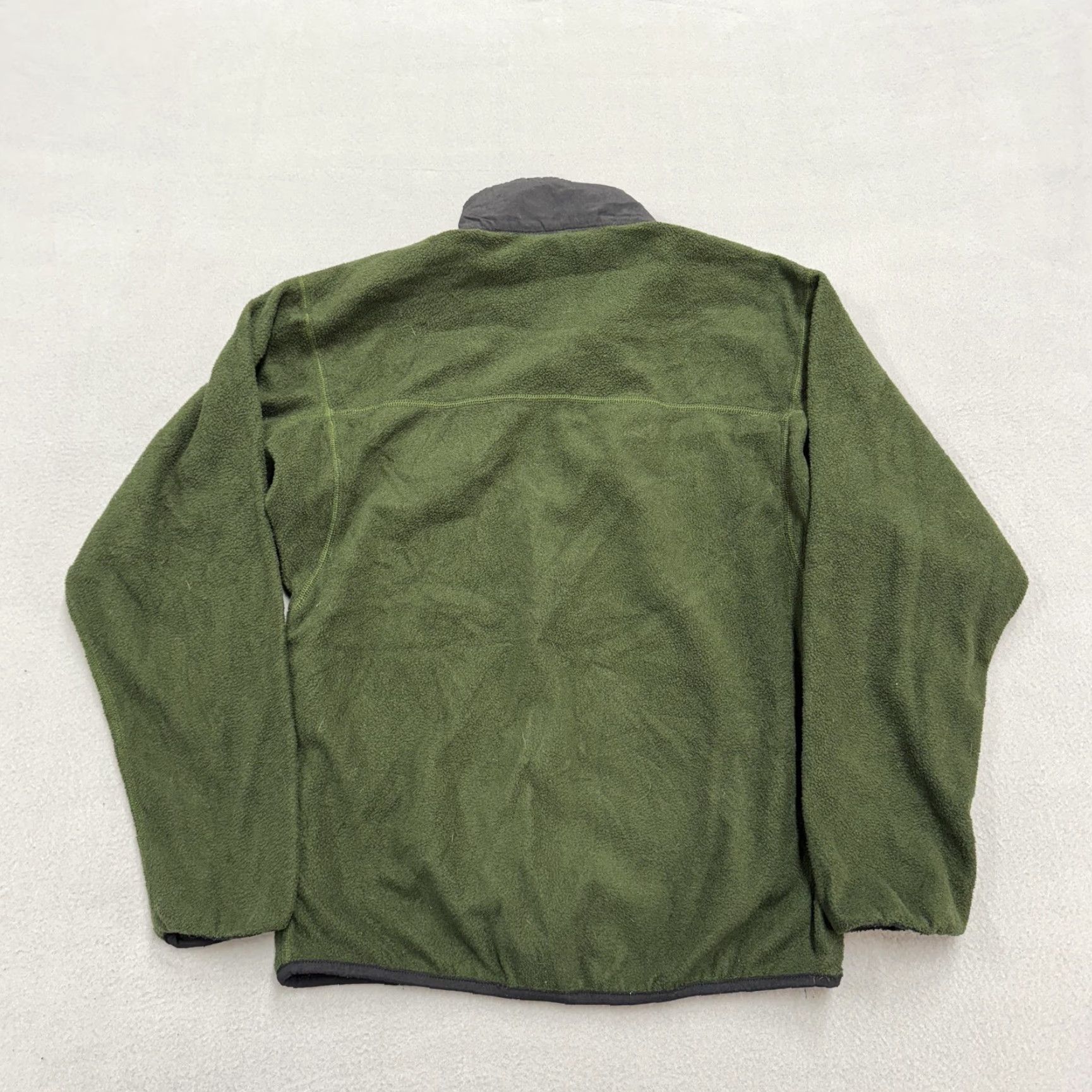 The North Face The North Face Jacket Mens Small Green Fleece Full Zip Outdoor Hiking Vintage Size US S / EU 44-46 / 1 - 5 Thumbnail