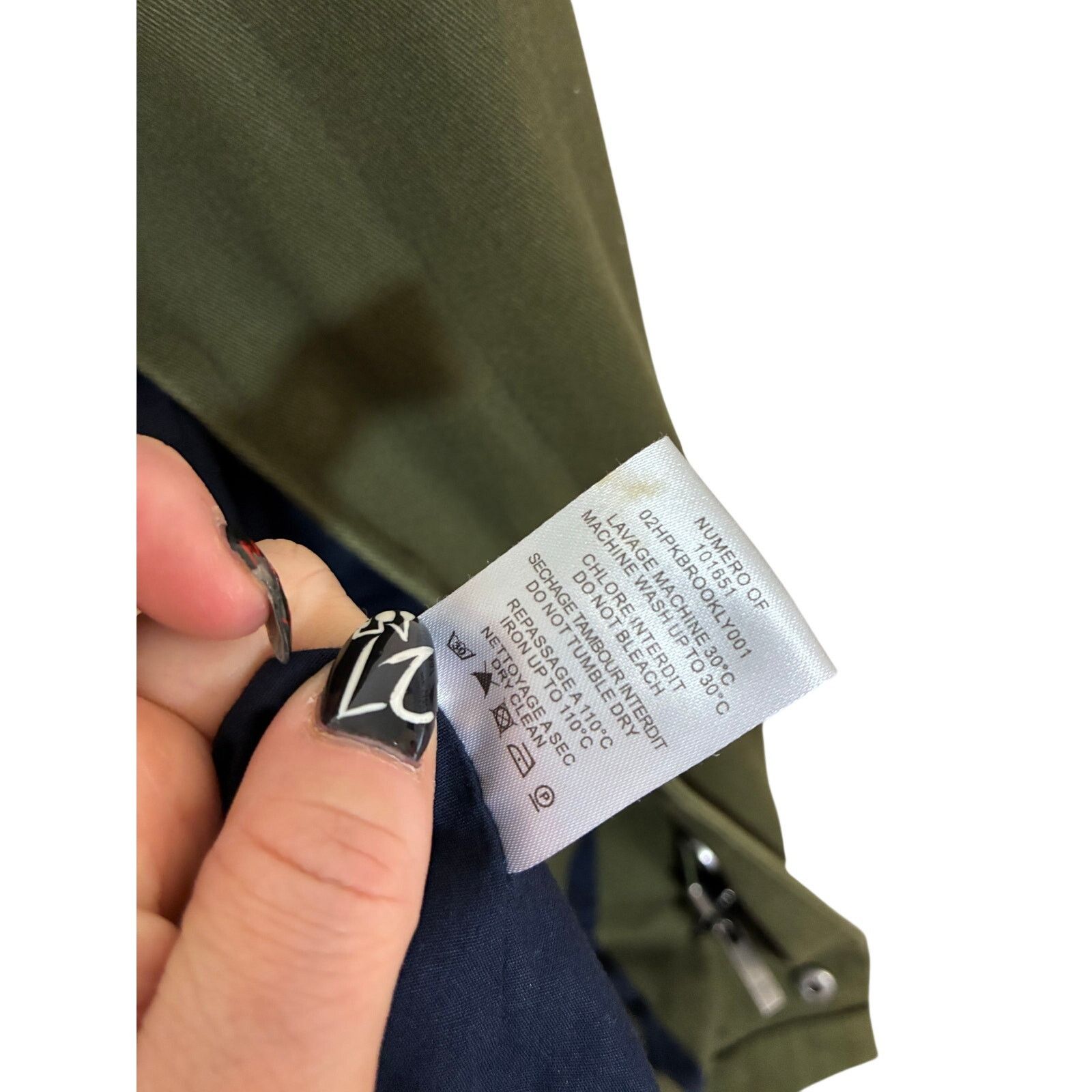 Figaret Figaret Paris Utility Veste militaire Isao L Cotton Ripstop Size US L / EU 52-54 / 3 - 6 Thumbnail