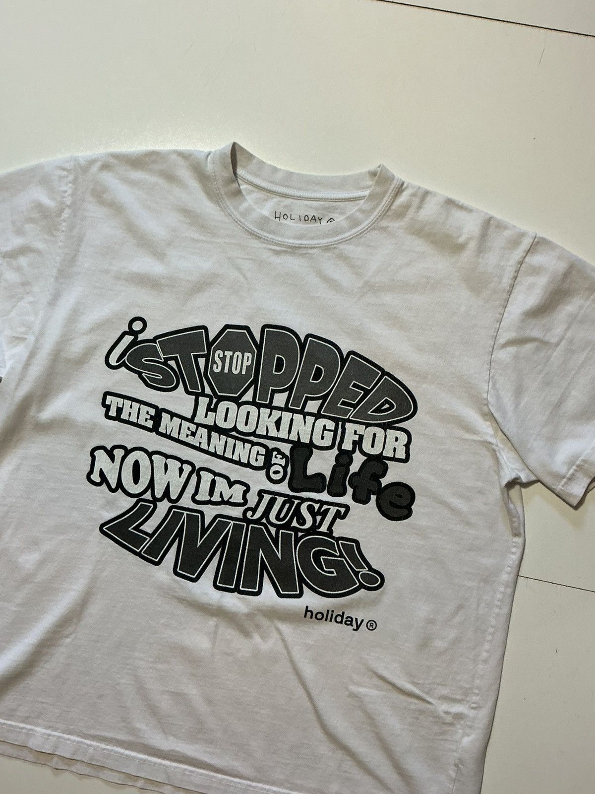 Holiday Brand Holiday Brand Nick Looking For The Meaning Of Life T-Shirt Size US XL / EU 56 / 4 - 3 Thumbnail