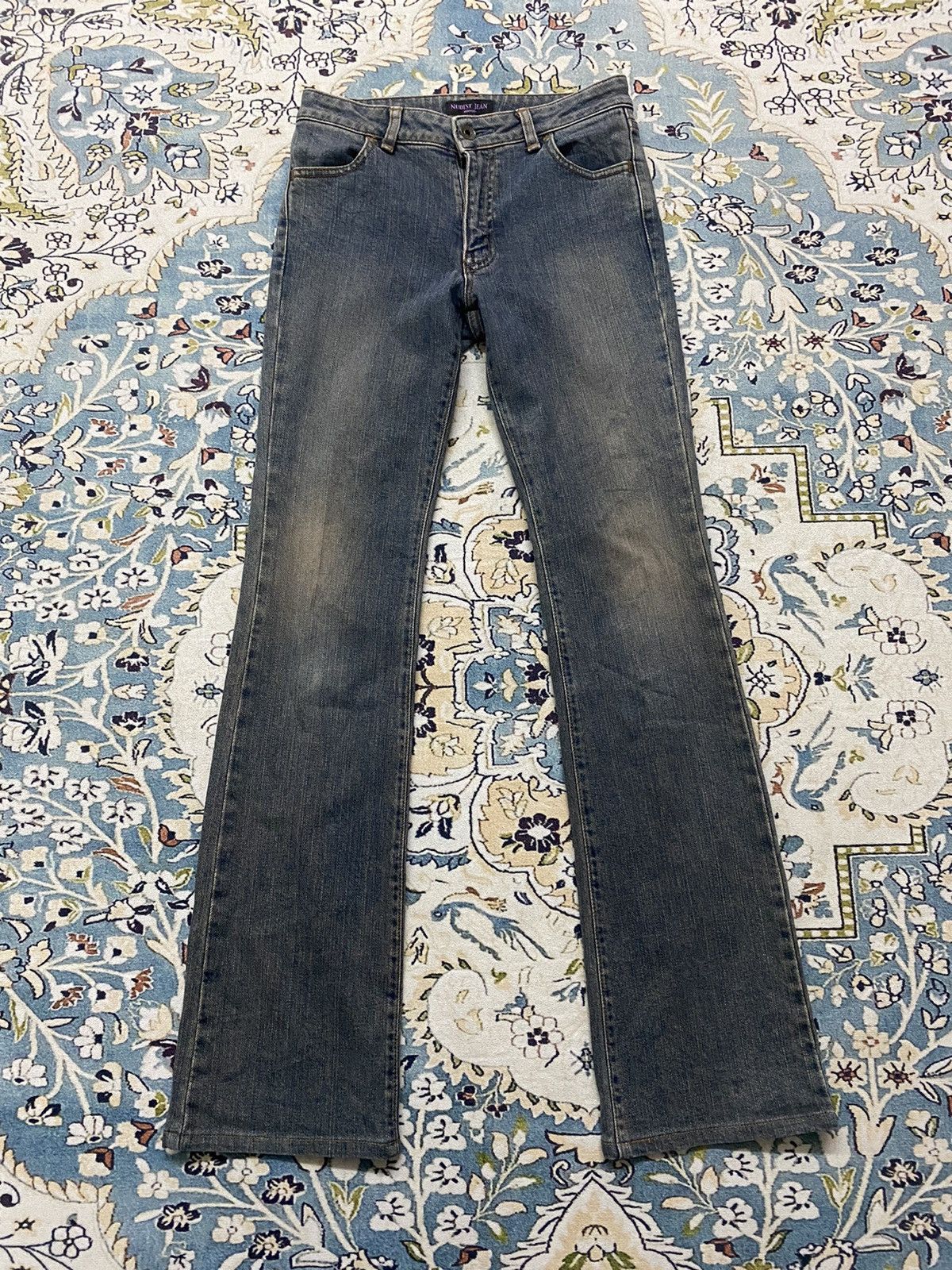 Japanese Brand × Vintage 🔥 Flared Jeans X Brappers X Nudist Jean Size 28" / US 6 / IT 42 - 1 Thumbnail