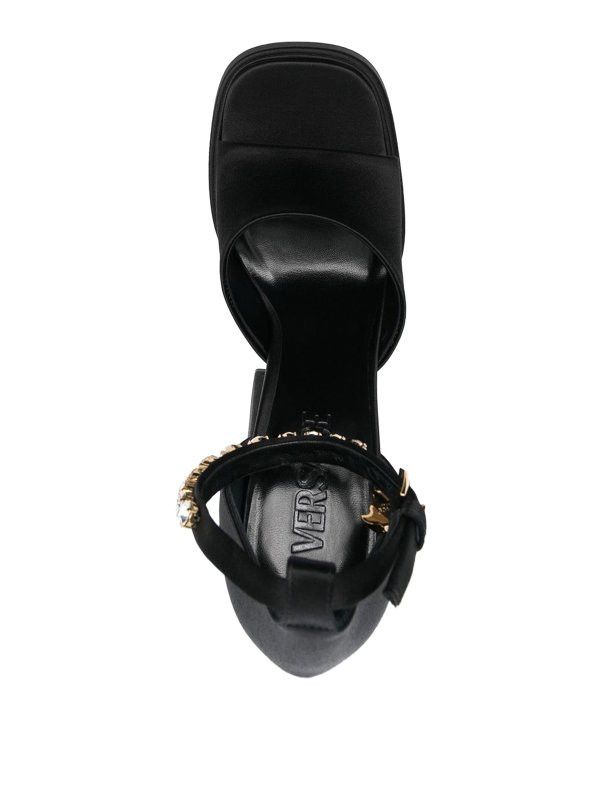 Versace o1y0226 Ankle Strap Sandals in Black Size US 9 / IT 39 - 3 Thumbnail