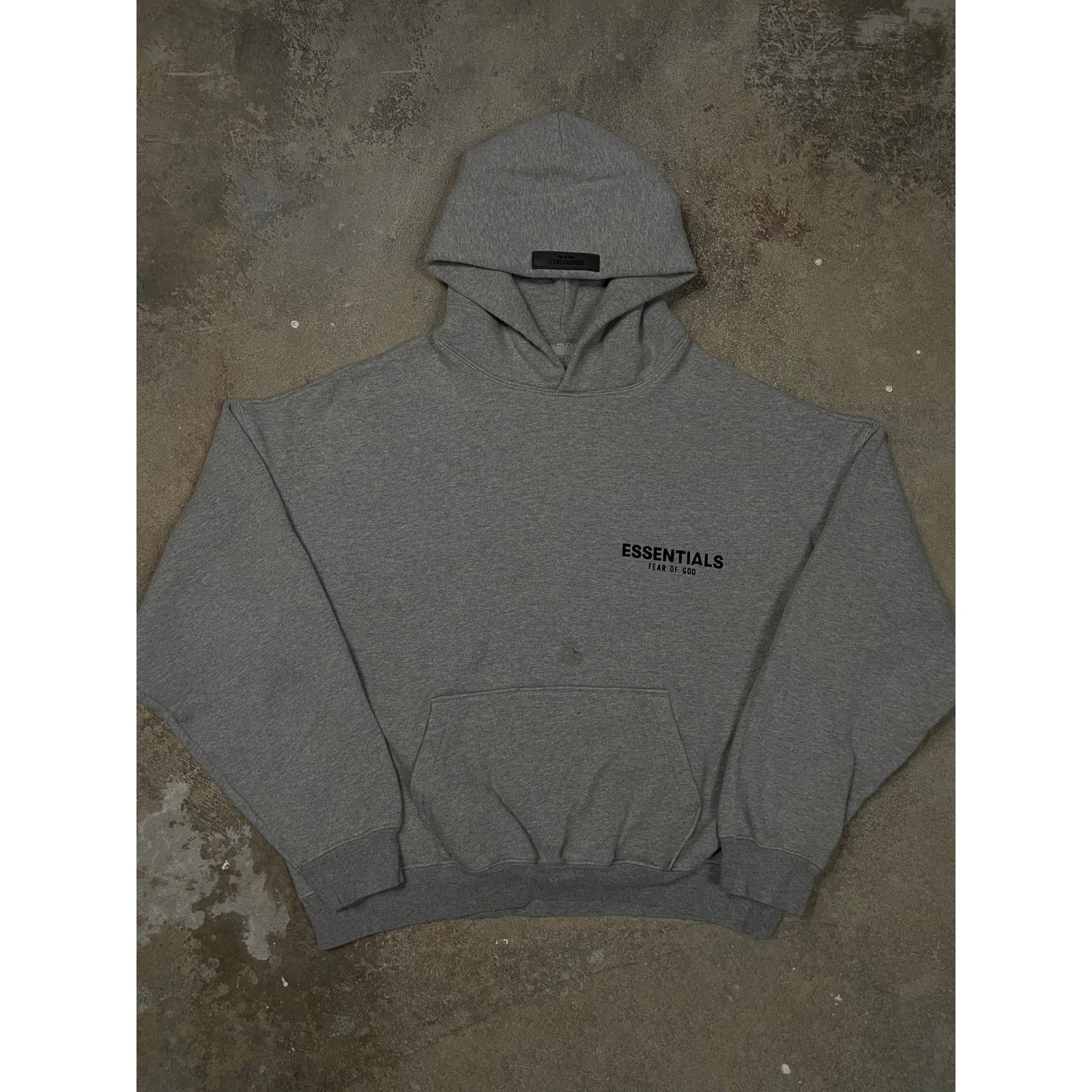 Essentials Essentials Hoodie Light Grey Small Used Size US S / EU 44-46 / 1 - 1 Thumbnail
