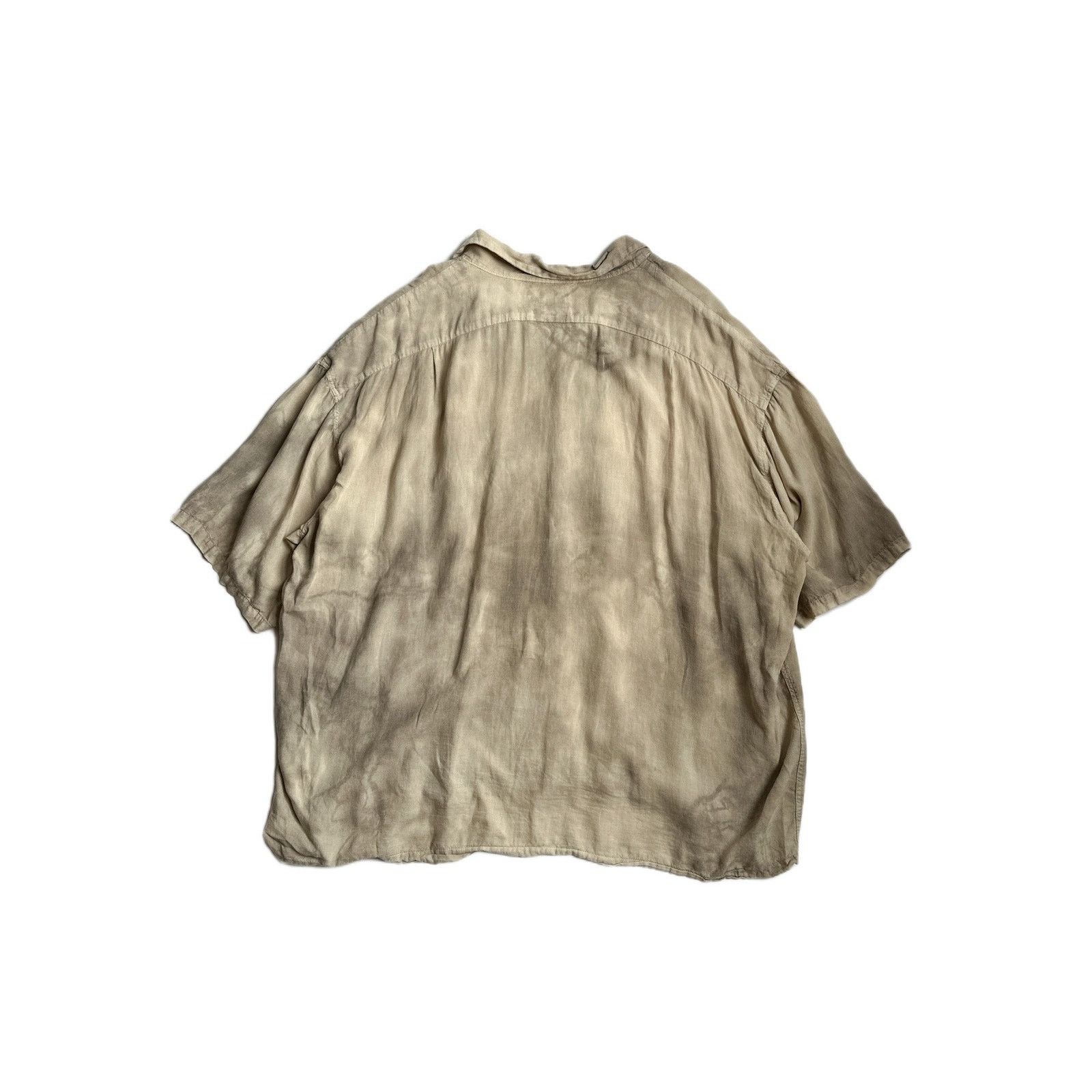 Kapital Kapital Linen Camp Collar Shirt Size US XXL / EU 58 / 5 - 4 Thumbnail