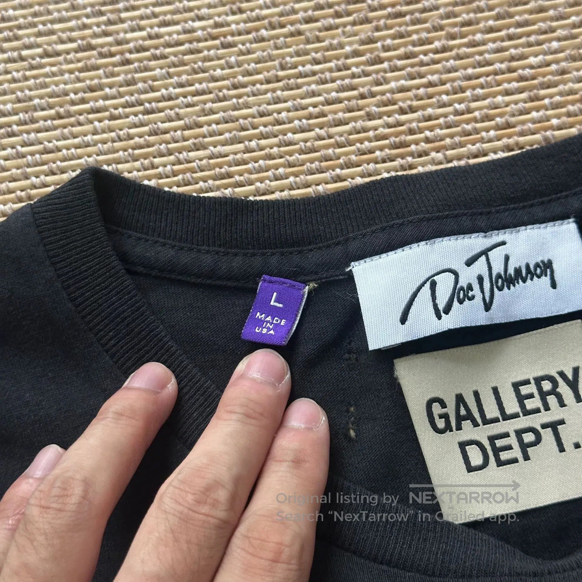 Gallery Dept. Gallery Dept Glitter Distressed T. Size US L / EU 52-54 / 3 - 6 Thumbnail