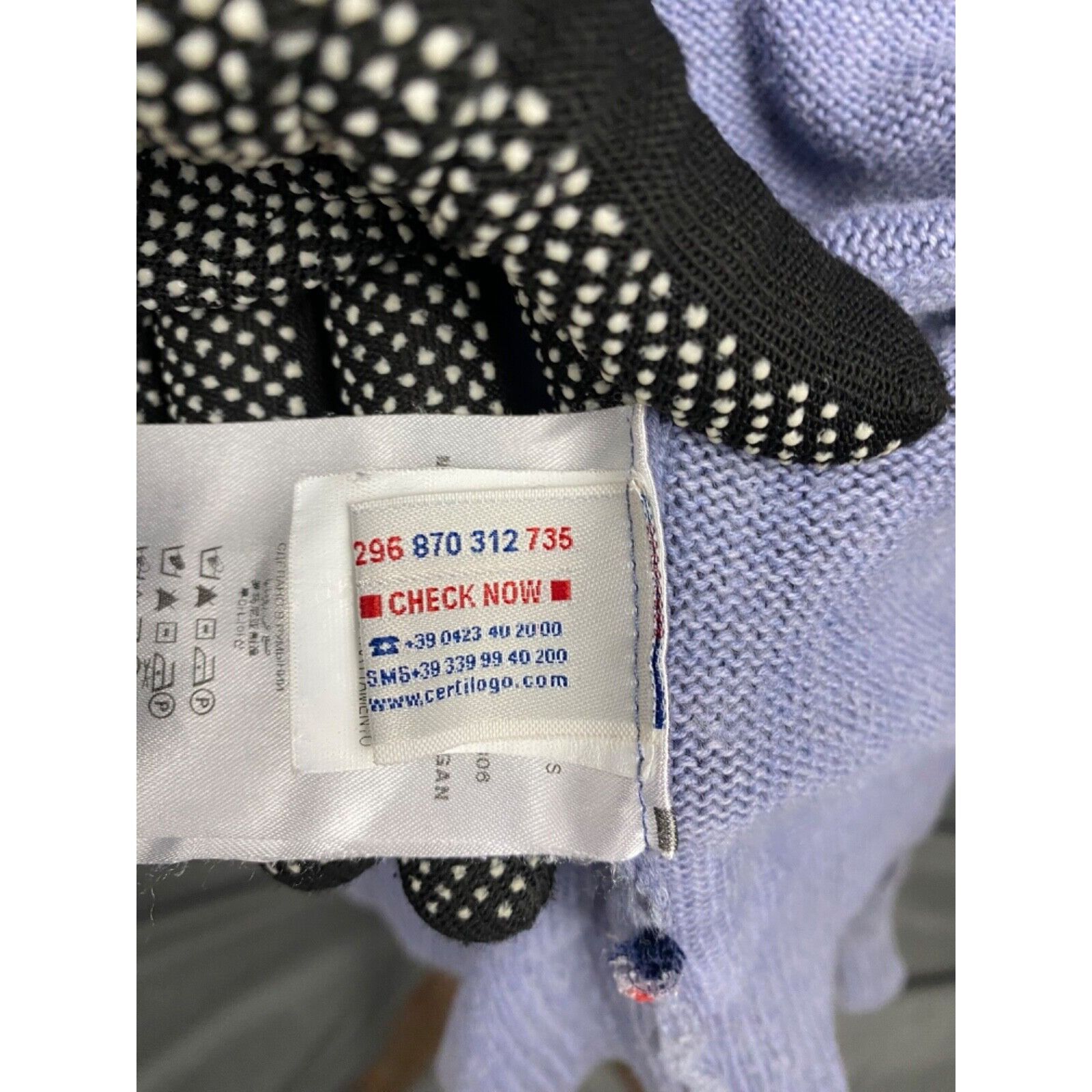 Moncler Moncler Men's Blue Garment Dyed Cardigan Sweater Size XL Size US XL / EU 56 / 4 - 12 Thumbnail