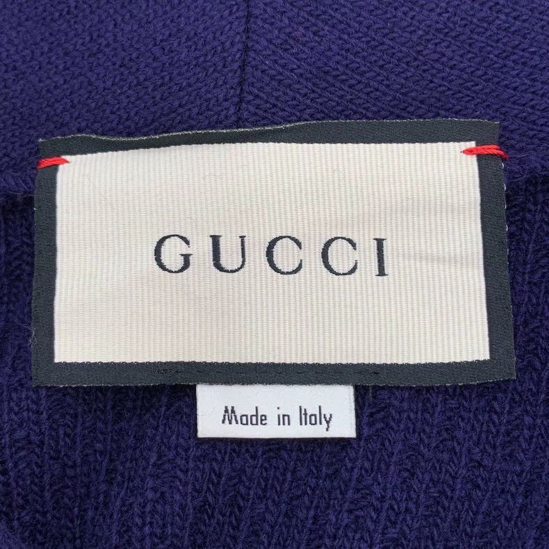 Gucci Gucci Blue double G apple wool knitted sweater 2502-Nextarr Size US M / EU 48-50 / 2 - 5 Thumbnail