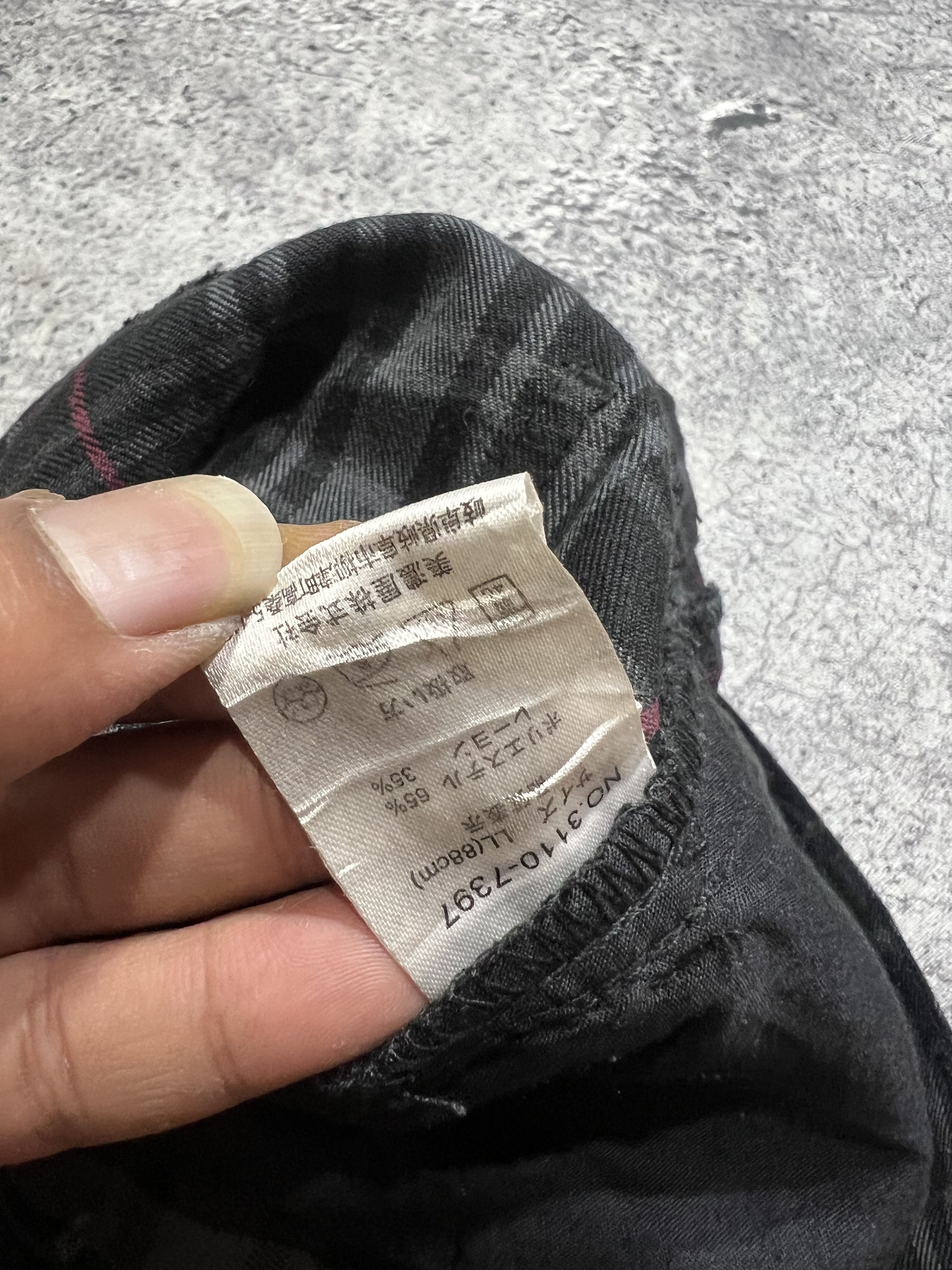 Japanese Brand 2000s Archival Hysteric Owens Punk Plaid Cargo y2k Ifsix Size US 32 / EU 48 - 7 Thumbnail