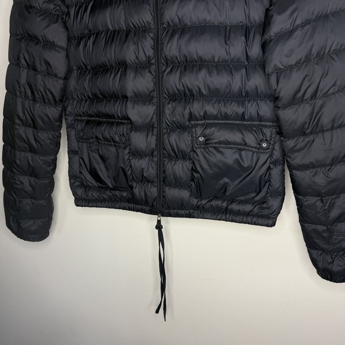 Moncler MONCLER LANS PADDED JACKET (Navy) Size S / US 4 / IT 40 - 7 Thumbnail
