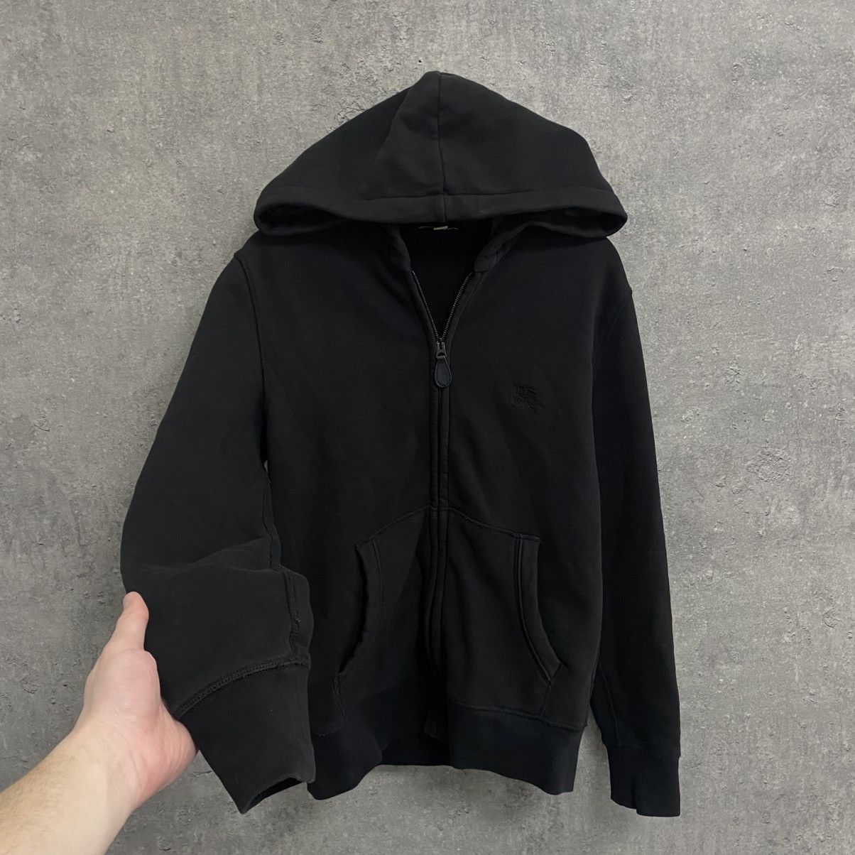 Burberry Vintage Burberry Brit Zip Hoodie Size US S / EU 44-46 / 1 - 2 Thumbnail