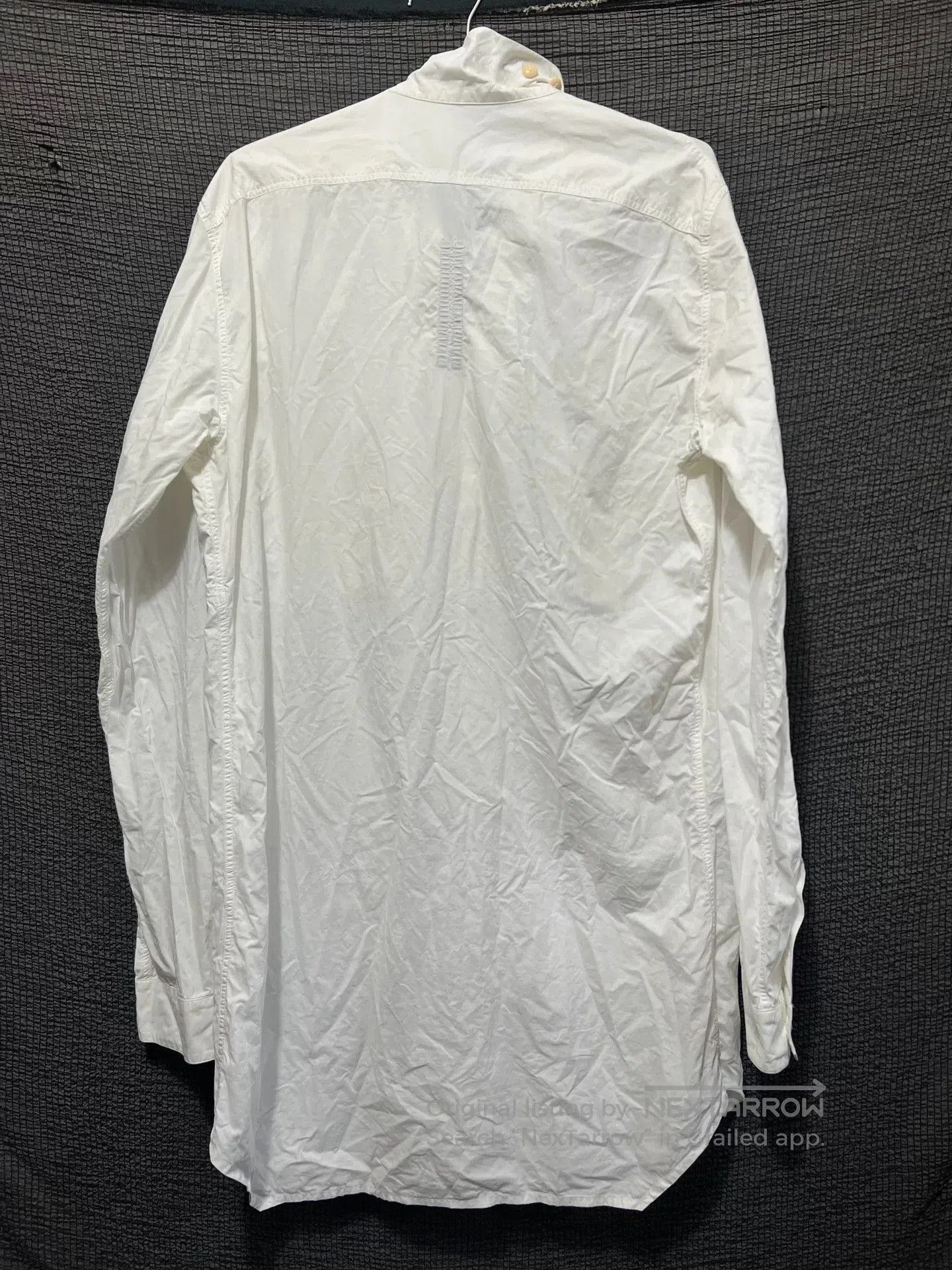 Rick Owens rick owens f/w14 moody irregular collar tank shirt. Size US XXL / EU 58 / 5 - 4 Thumbnail