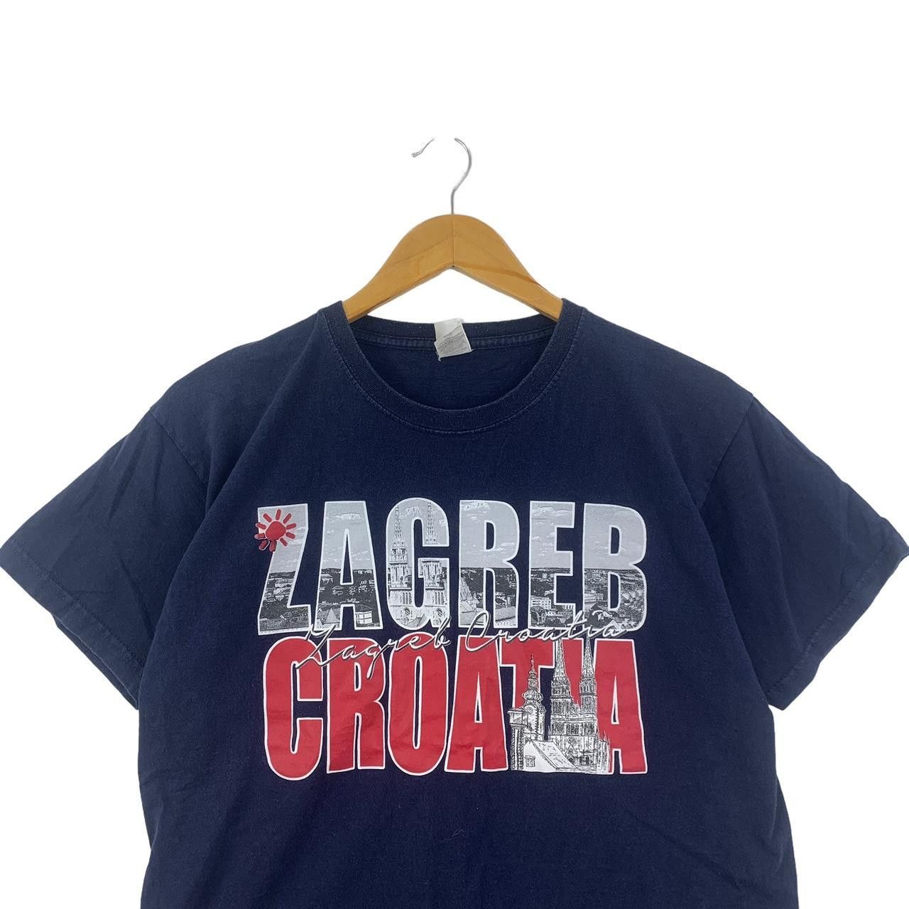 Vintage Vintage ZAGREB CROTIA CITY Tourist Street Art Tee Shirt Top Size US M / EU 48-50 / 2 - 2 Thumbnail