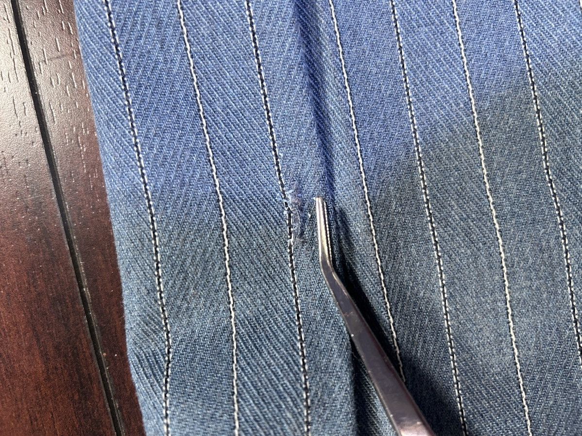 Vintage Vintage 70’s Pinstripe Flares Size US 30 / EU 46 - 3 Thumbnail