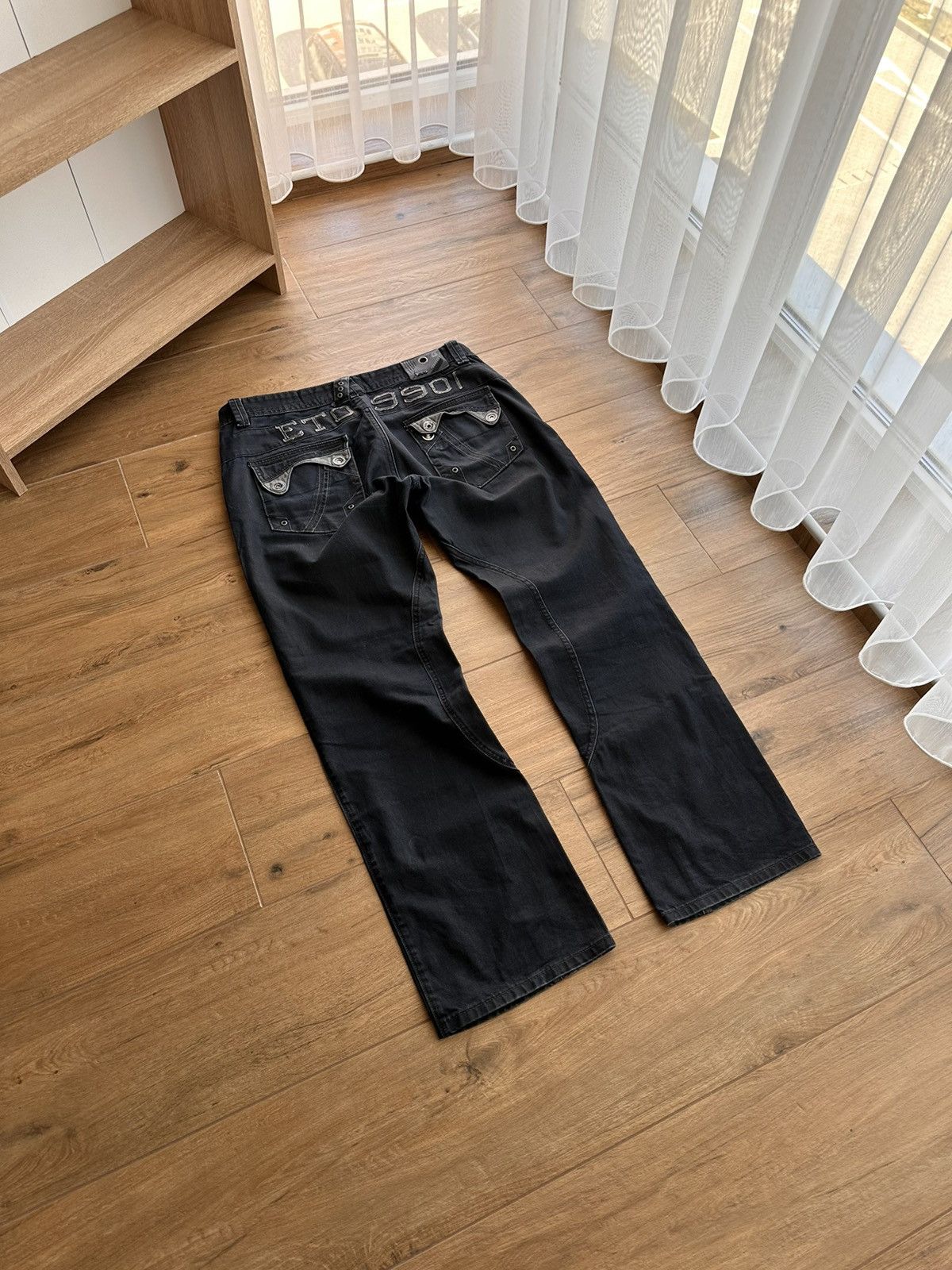 Vintage Unknown Brand Multi Pocket Tactical Cargo Jeans