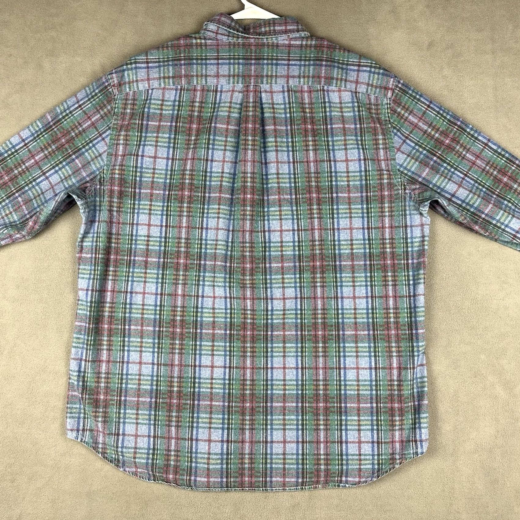 J.McLaughlin J McLaughlin Shirt Mens XL Blue Red Plaid Long Sleeve Button Down Casual EUC Size US XL / EU 56 / 4 - 2 Thumbnail