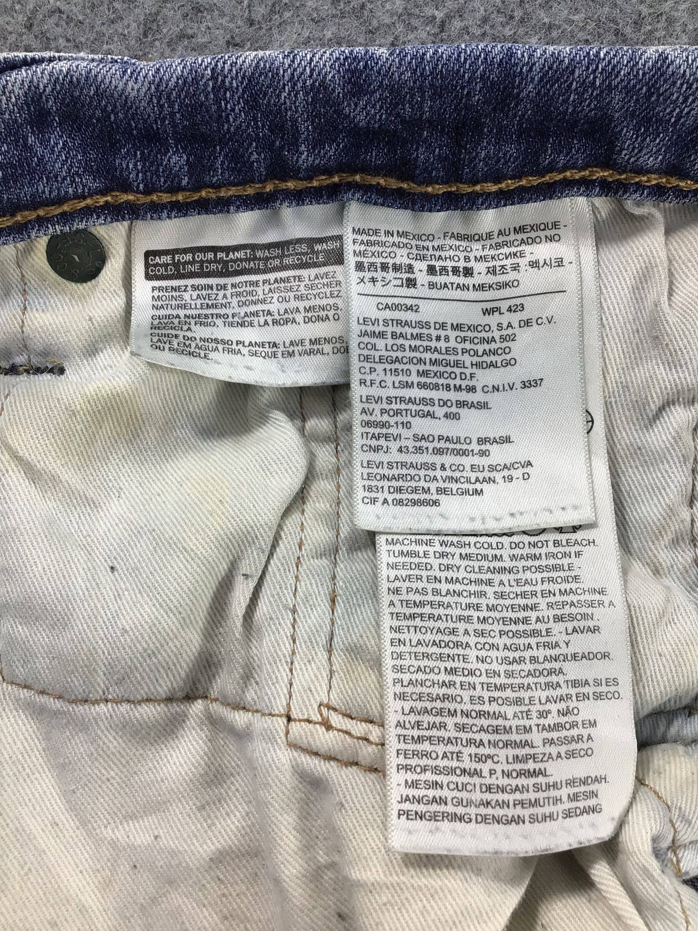 Levi's Vintage Levis 514 Jeans-JM569 Size US 37 - 10 Thumbnail