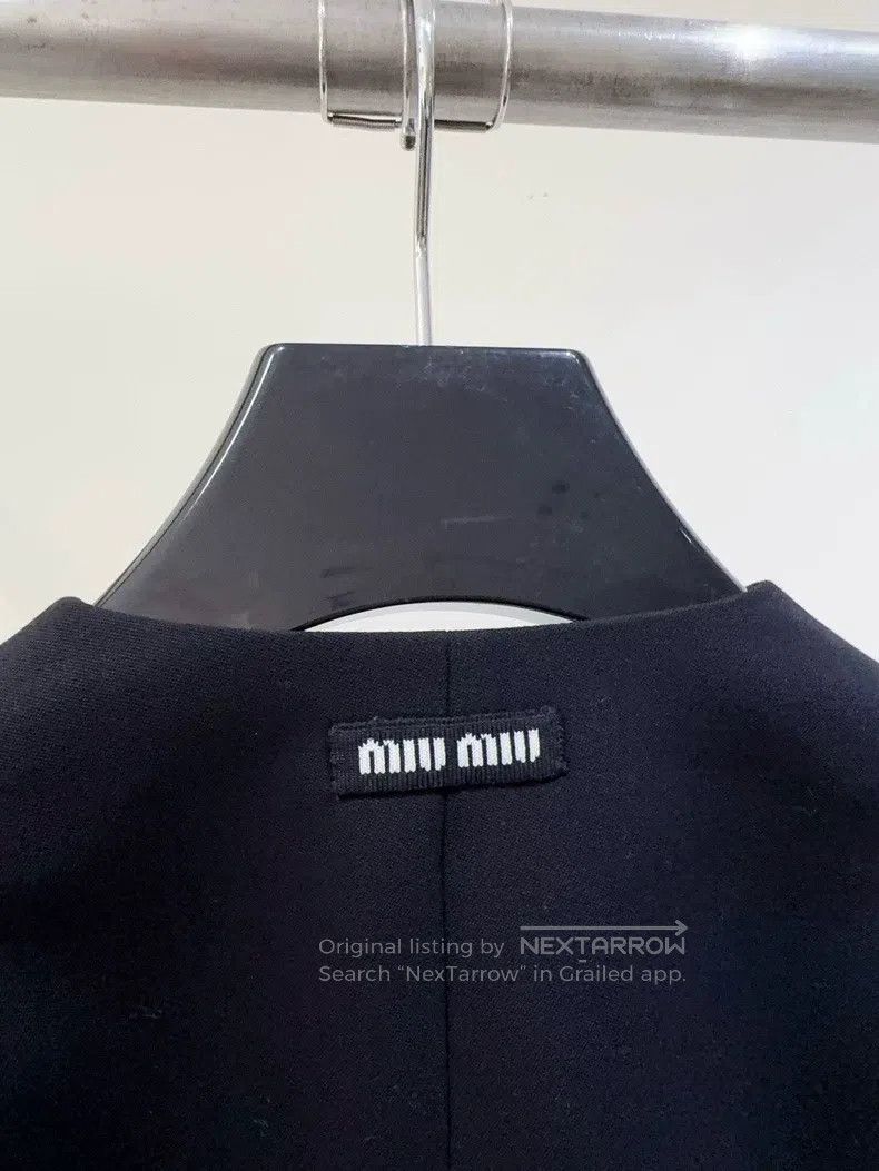 Miu Miu Miu Miu 40 Fall/winter rhinestone coat Size M / US 6-8 / IT 42-44 - 3 Thumbnail