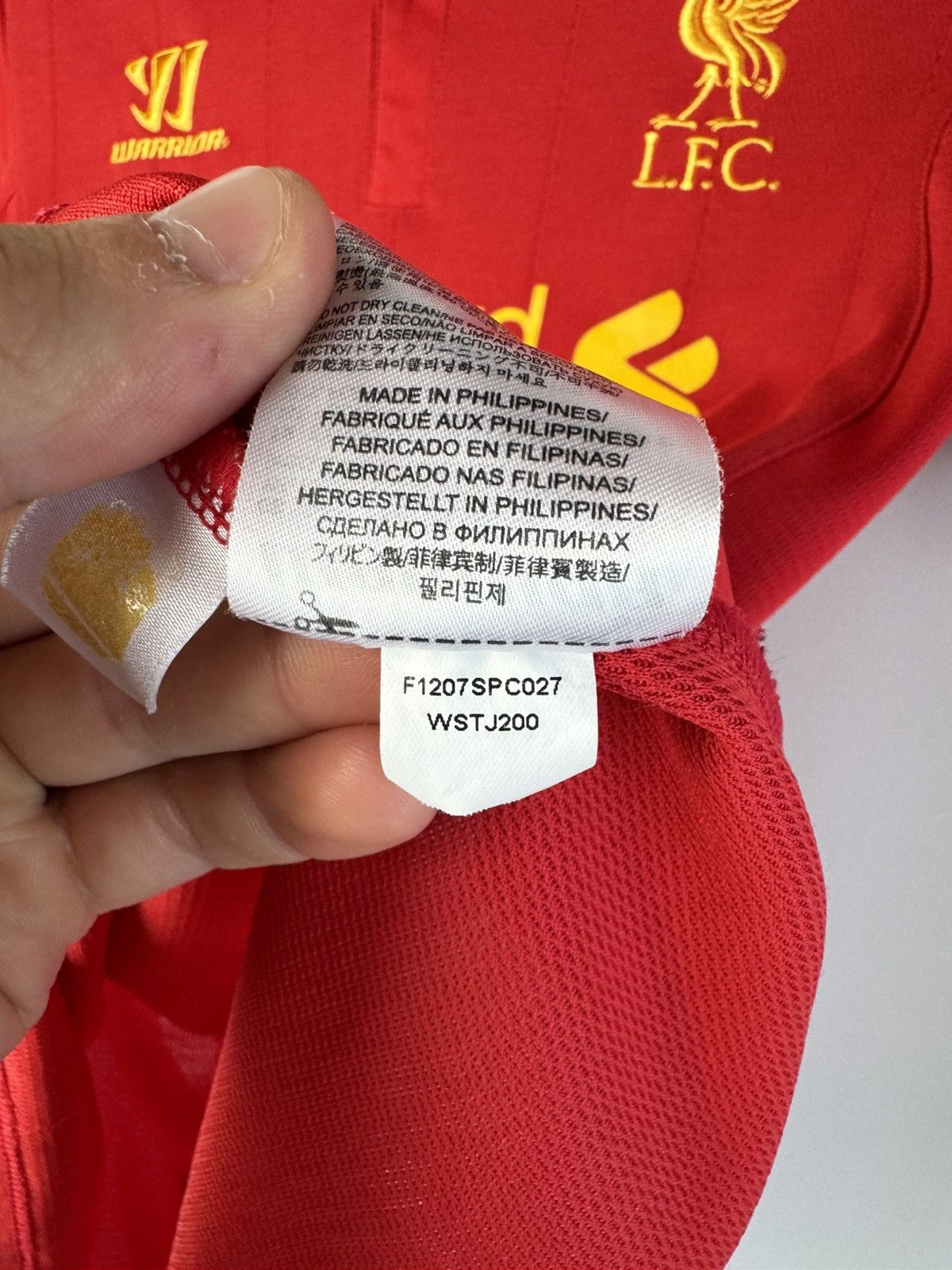 Warrior Liverpool 2012 2013 Home Shirt Soccer Jersey Warrior Size US XS / EU 42 / 0 - 12 Thumbnail