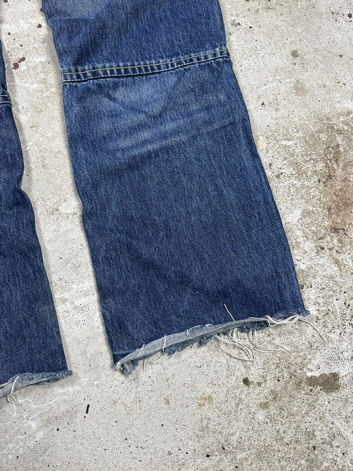 G-Star × Vintage Vintage Y2K G Star Raw 96 Double Knee Distressed Denim Pants Size US 30 / EU 46 - 10 Thumbnail
