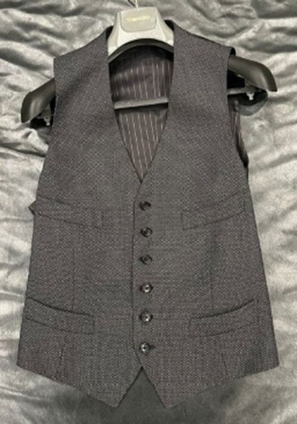 Tom Ford o1loc1c0925 51A140 Vest in Dark Grey Size US M / EU 48-50 / 2 - 1 Preview