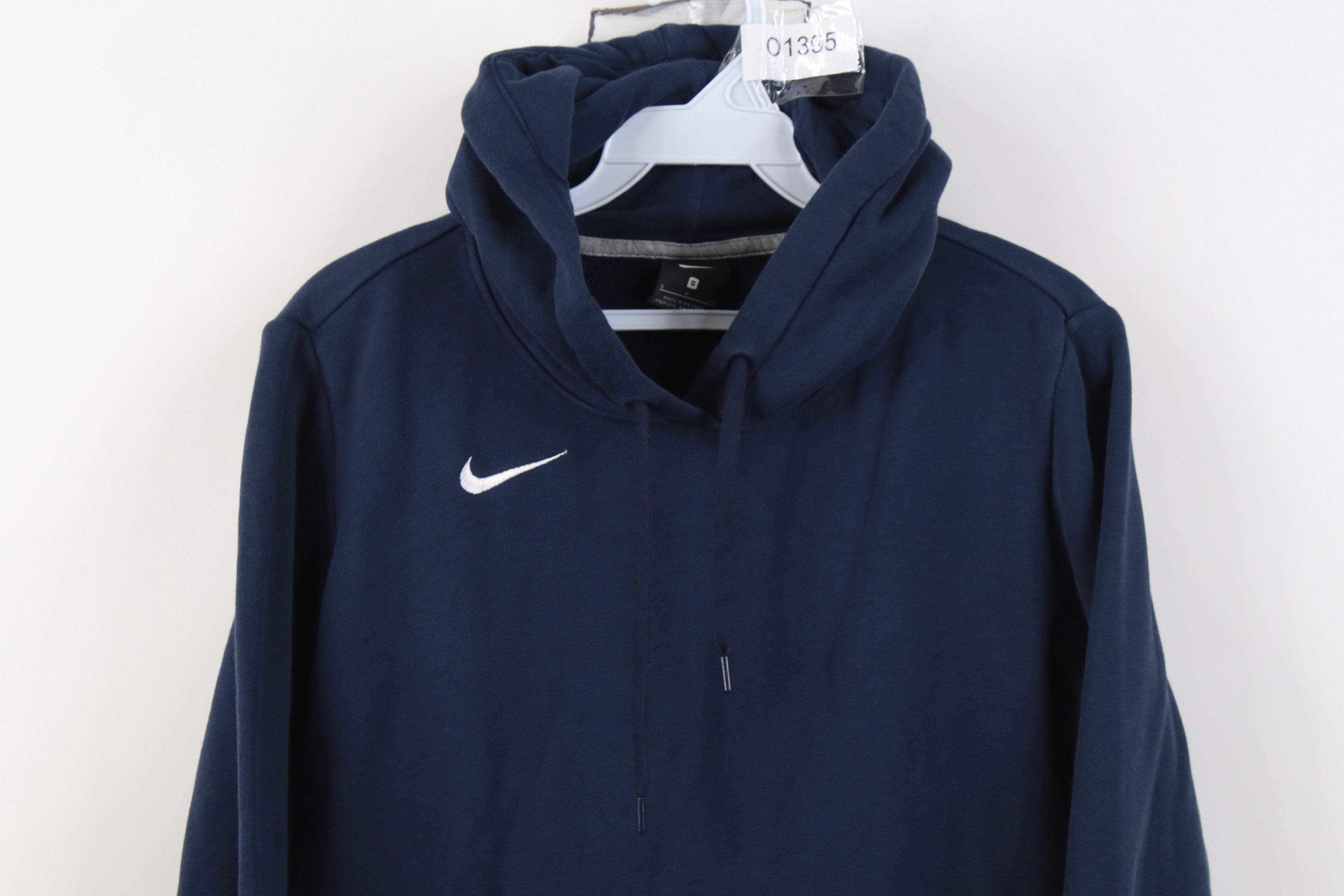 Nike Vintage Y2K Nike Scott Mini Swoosh Hoodie Sweatshirt Blue Size S / US 4 / IT 40 - 2 Thumbnail