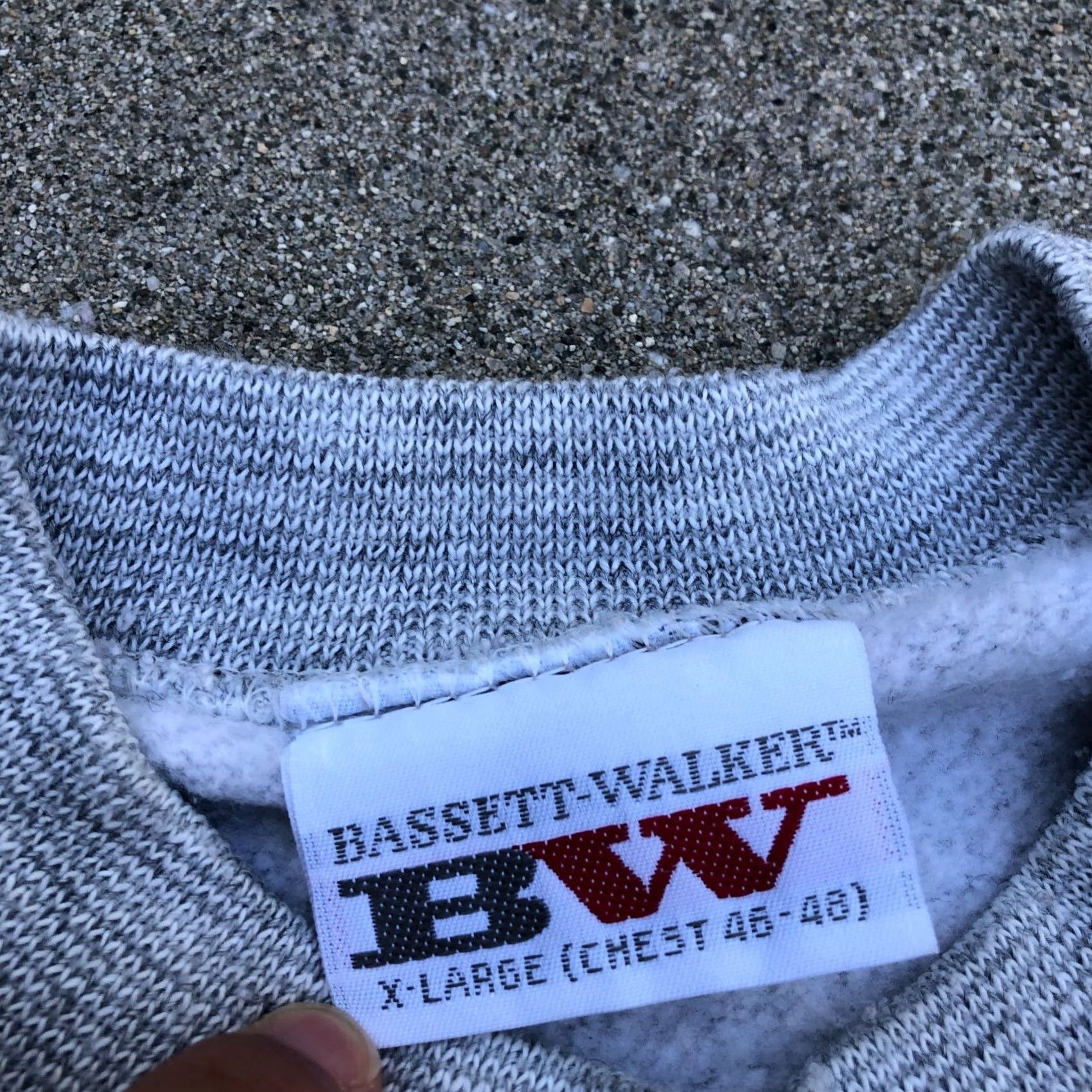 Vintage VINTAGE BASSETT WALKER Puffin Bird Sweatshirt Mens XL Grey Knit Pullover Sweater Size US XL / EU 56 / 4 - 4 Thumbnail